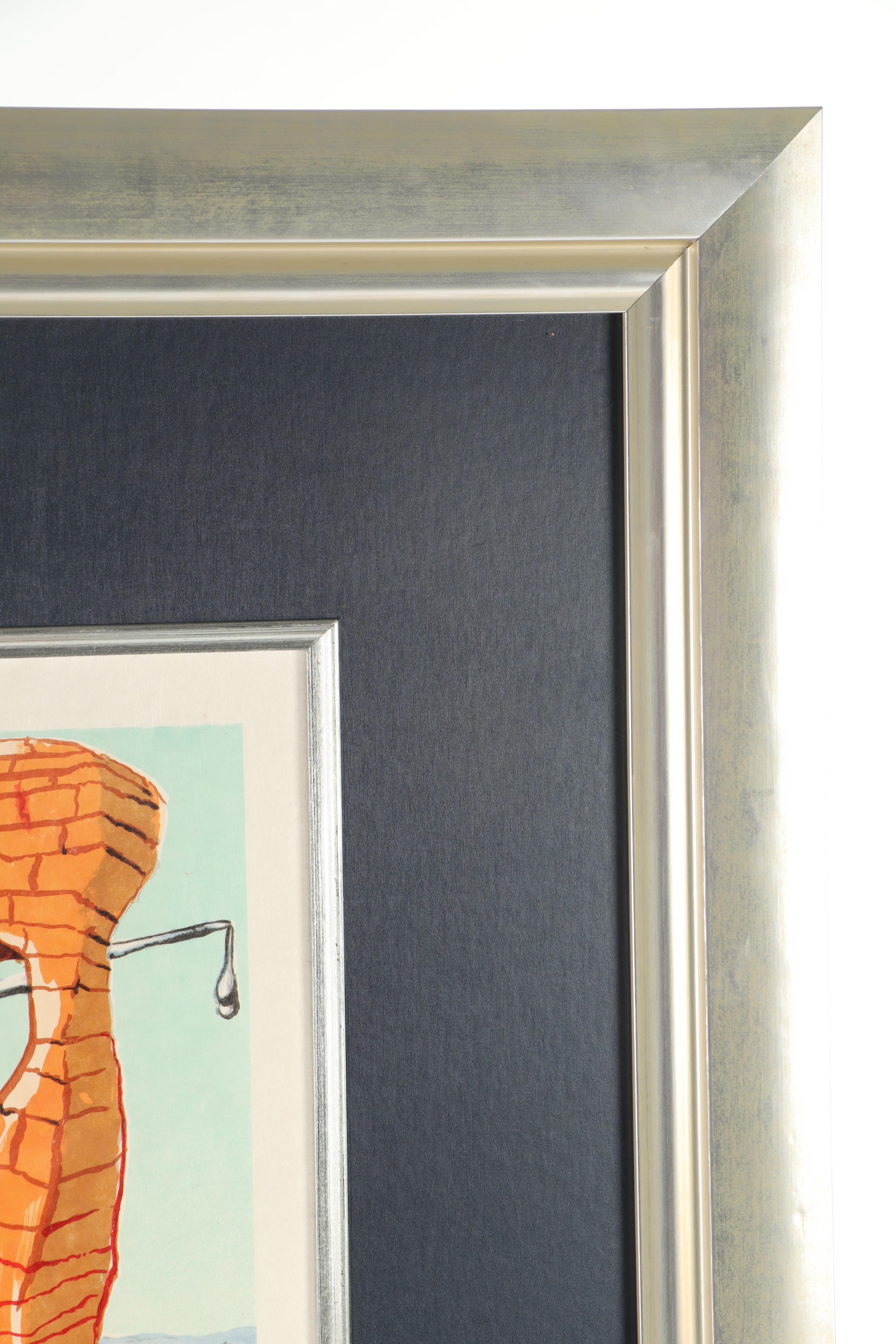 Salvador Dalí Lithograph "The Agony of Love"