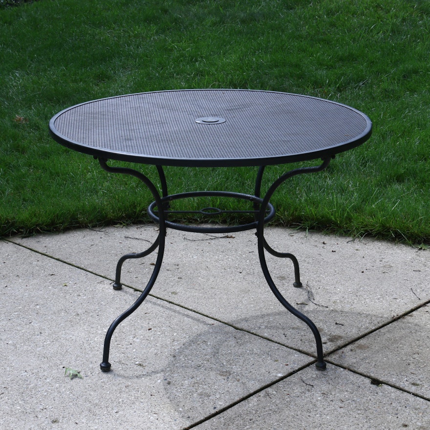 Metal Patio Table, Contemporary