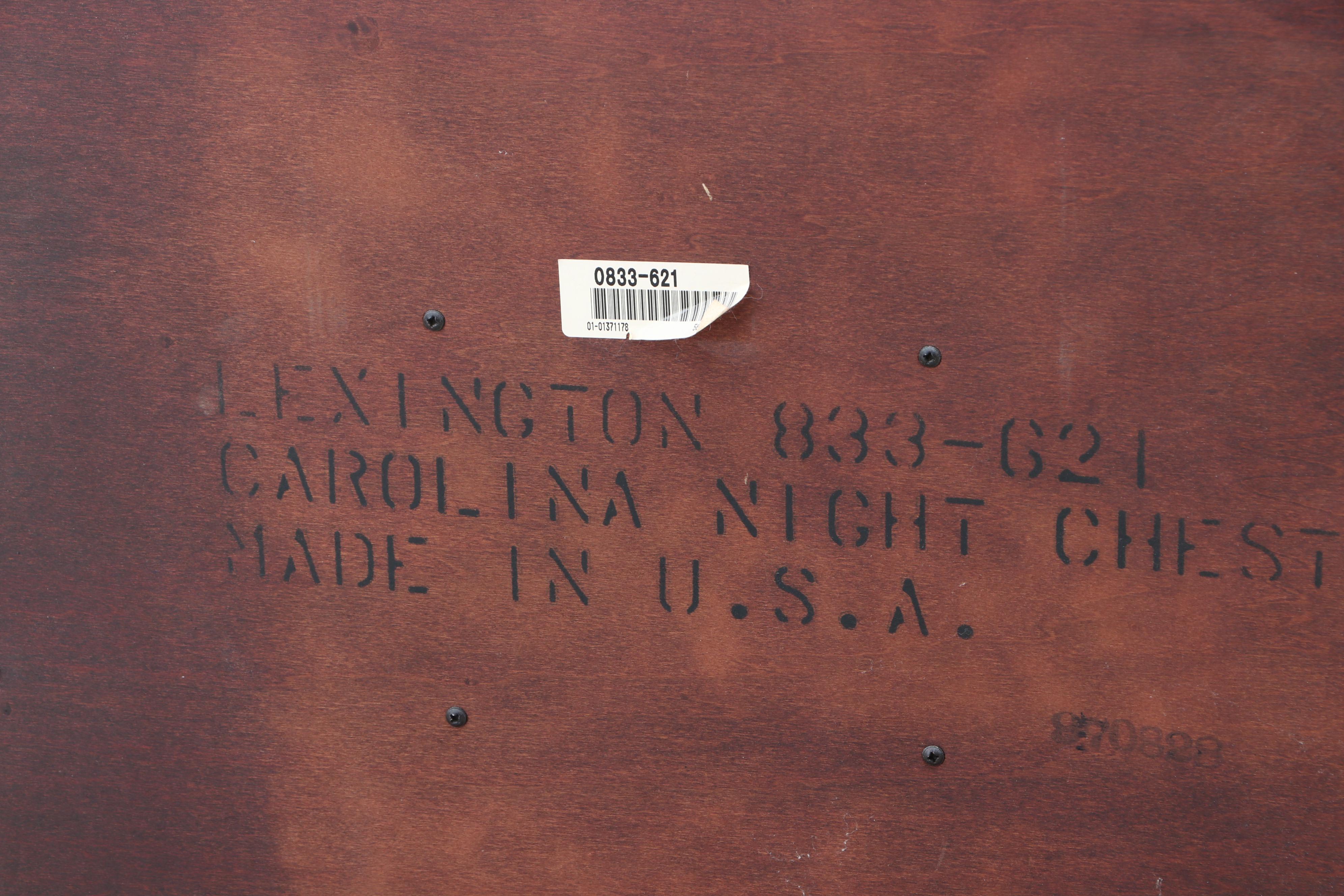 Bob Timberlake for Lexington, Cherrywood "Carolina" Bedside Chest of Drawers