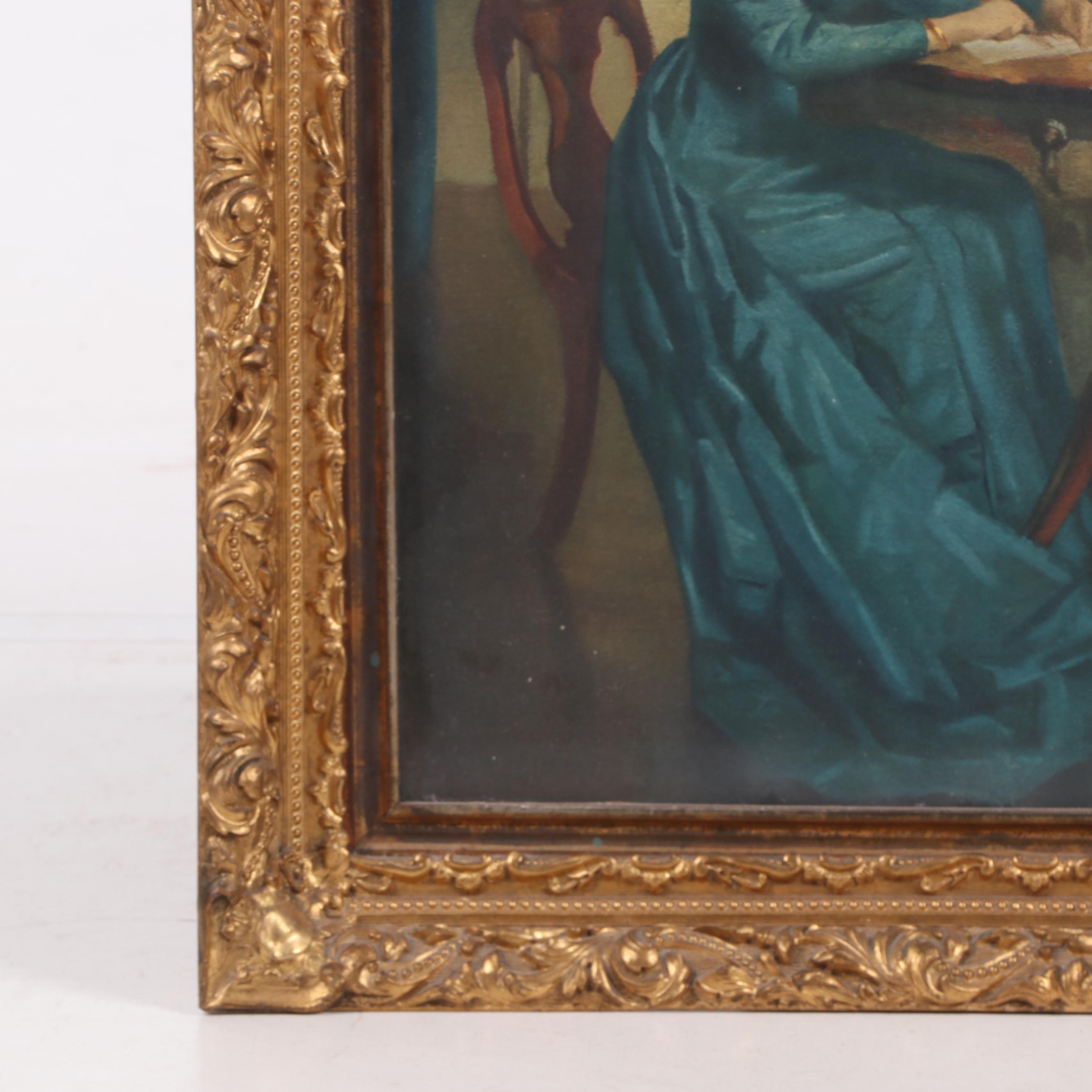 Lithograph after Marguerite Stuber Pearson "The Letter," 1940