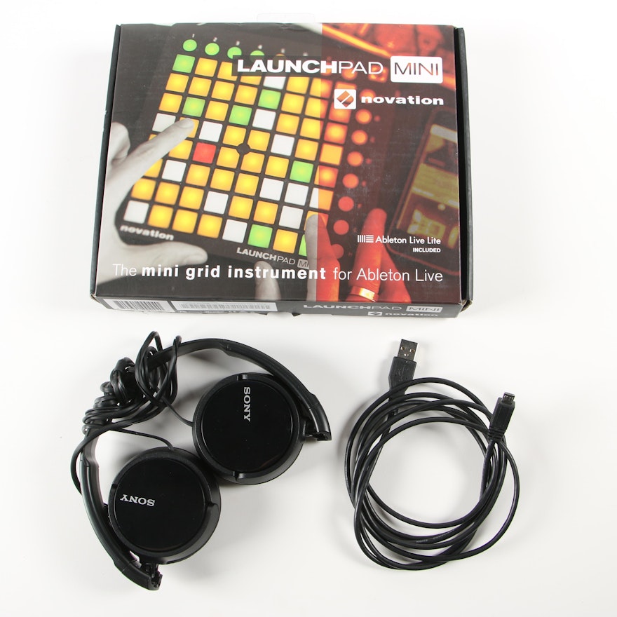 Novation Launchpad Mini, Sony MDR-ZX110AP Headphones and More
