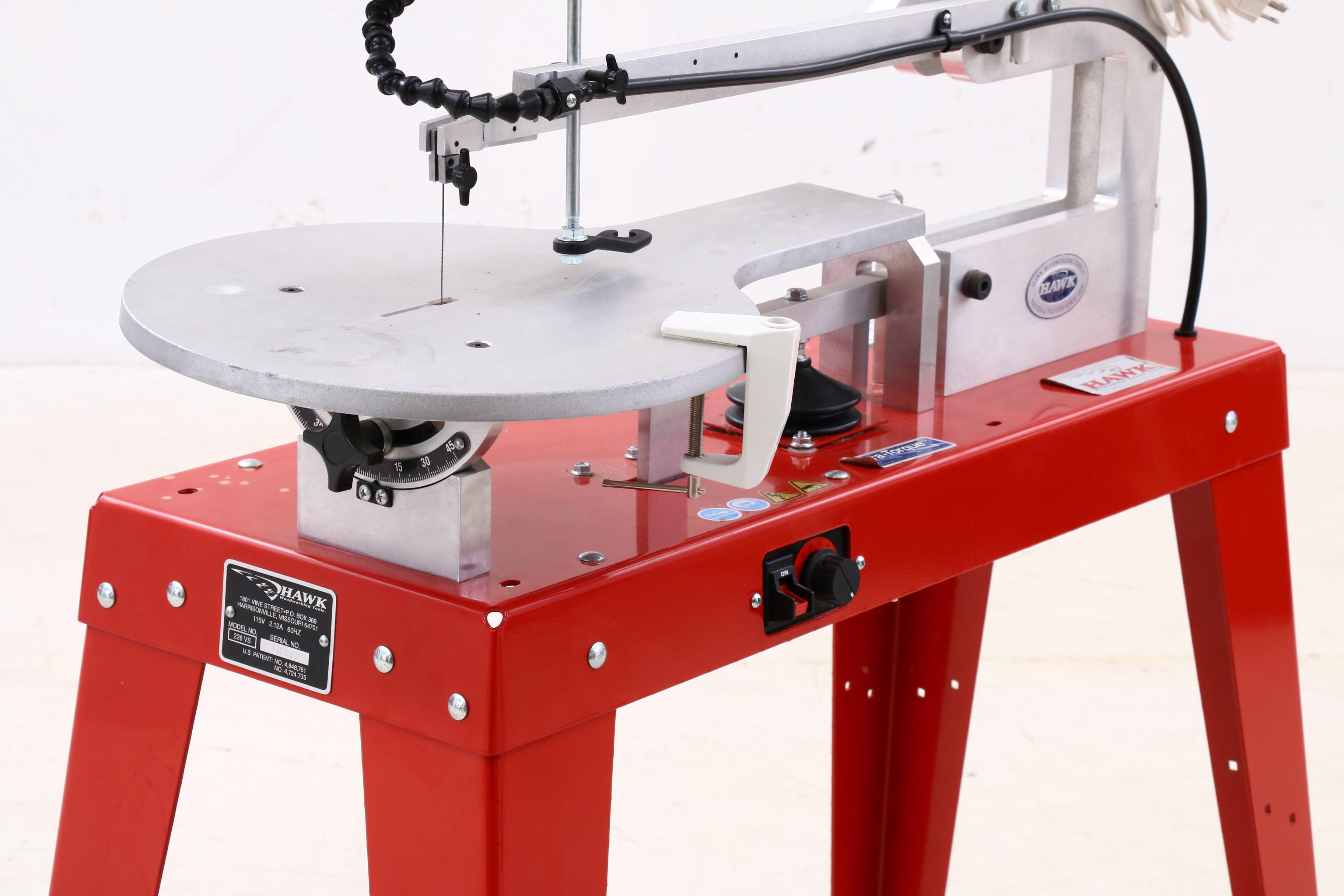 Hawk Precision Scroll Saw Dura-Torque 226VS