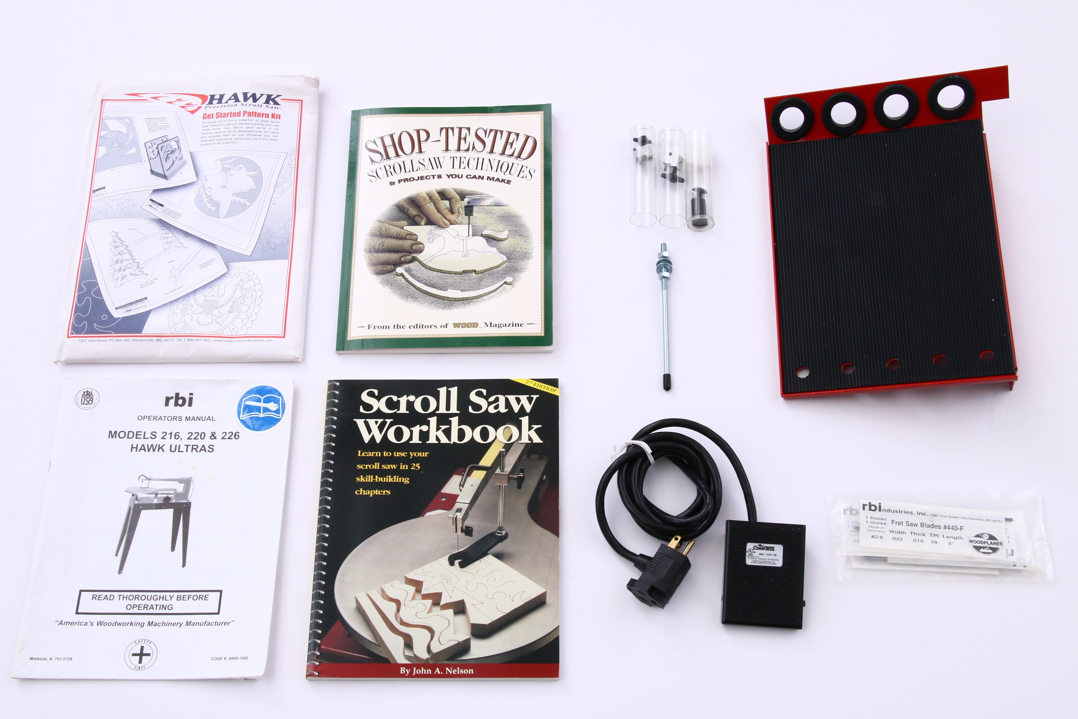 Hawk Precision Scroll Saw Dura-Torque 226VS