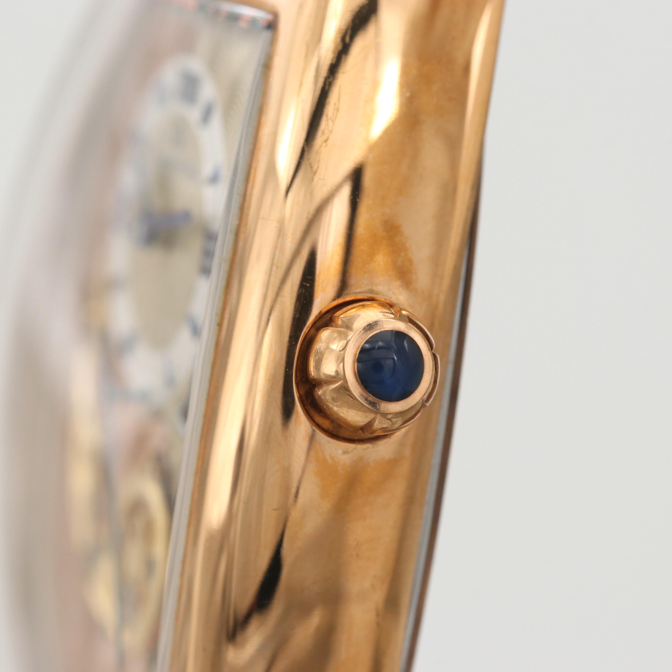 Constantin Weisz Limited Edition Rose Gold Tone Open Heart Automatic Watch