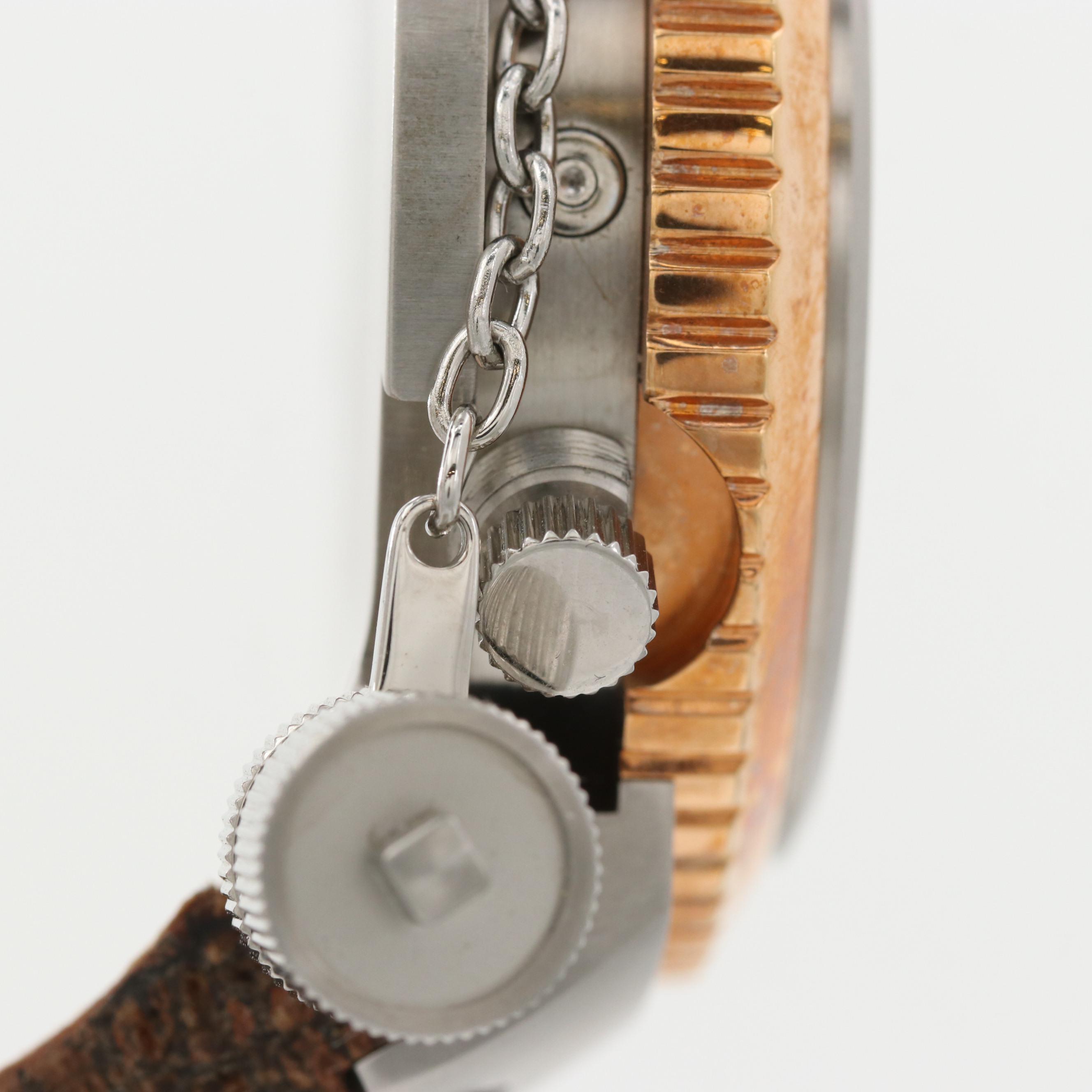 Invicta Reserve Russian Diver GMT Two Tone Quartz Watch