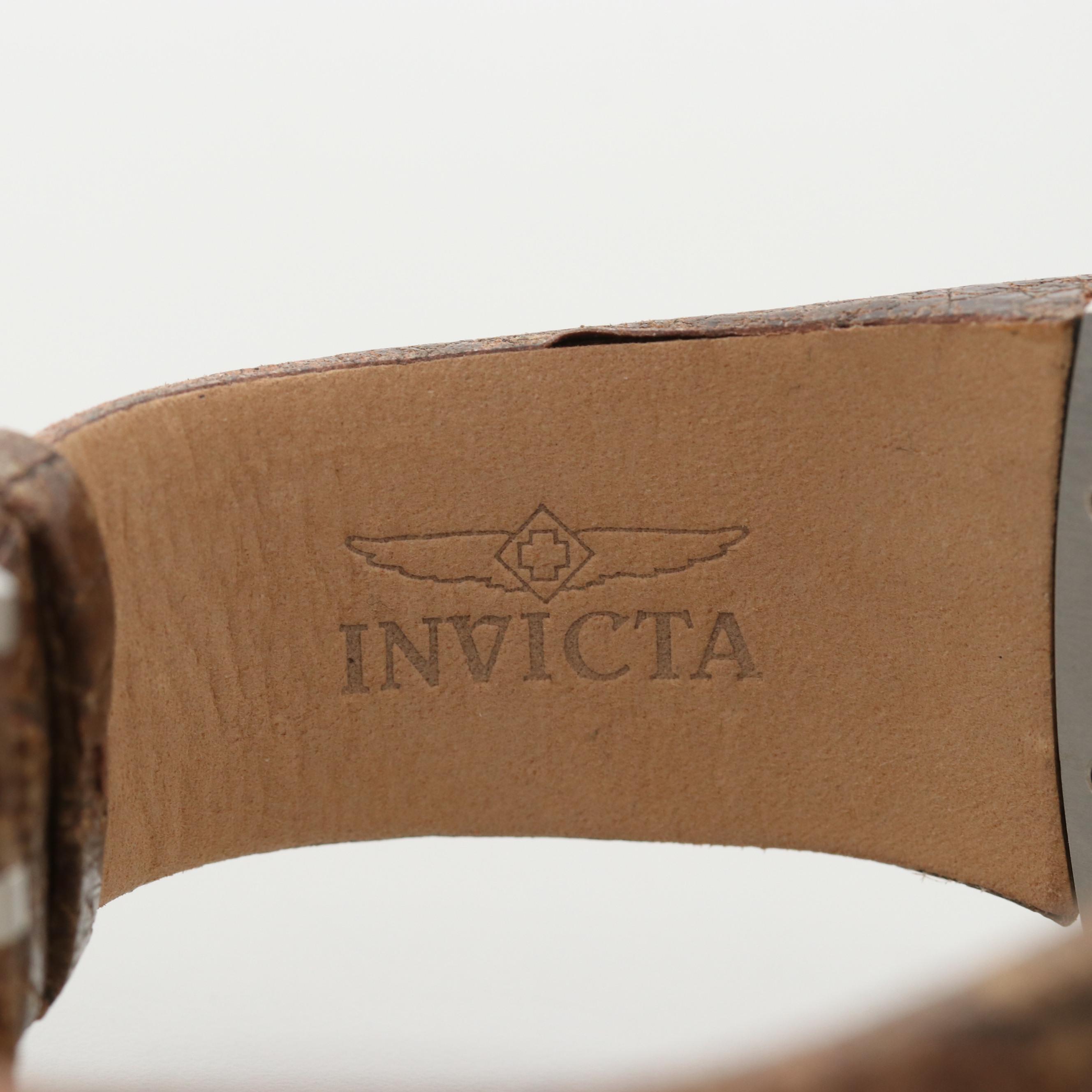 Invicta Reserve Russian Diver GMT Two Tone Quartz Watch