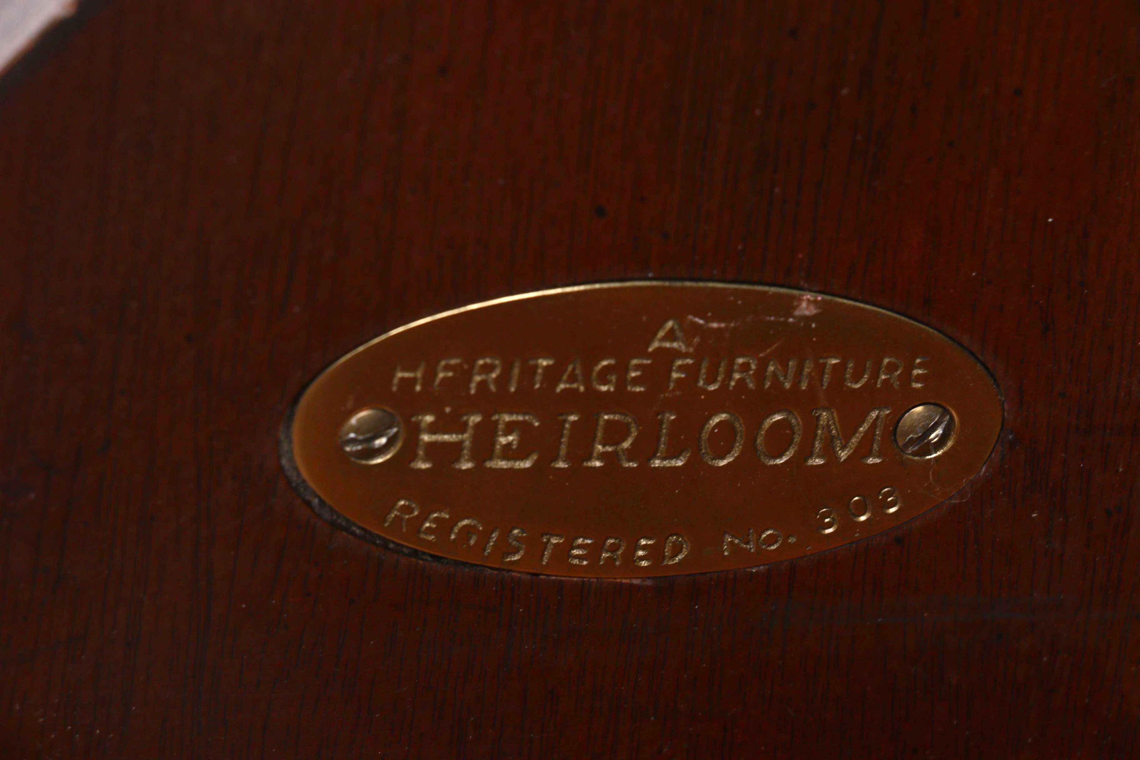 Drexel-Heritage "Heirloom" Mahogany Secretary Desk