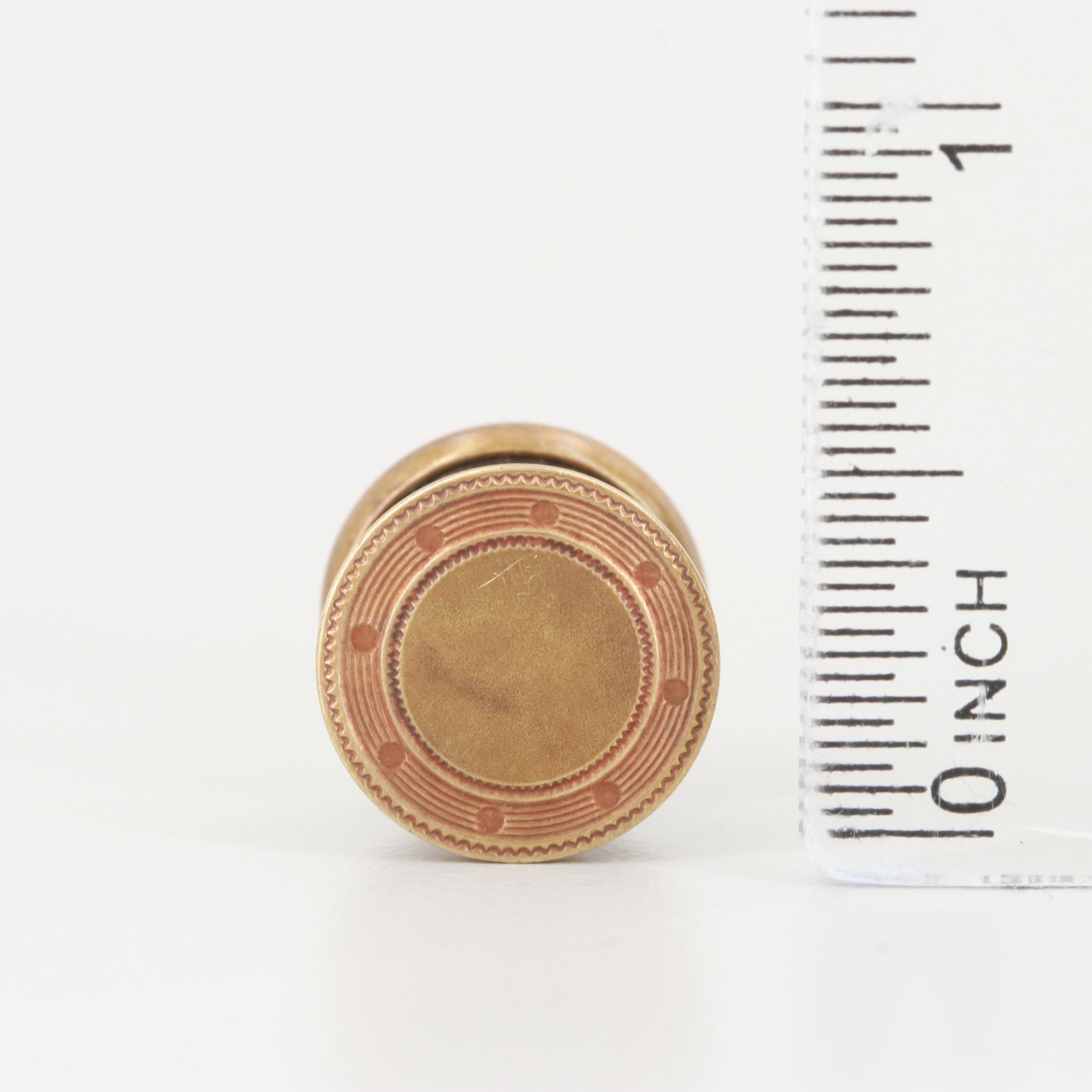 Vintage Krementz Gold Tone Cufflinks