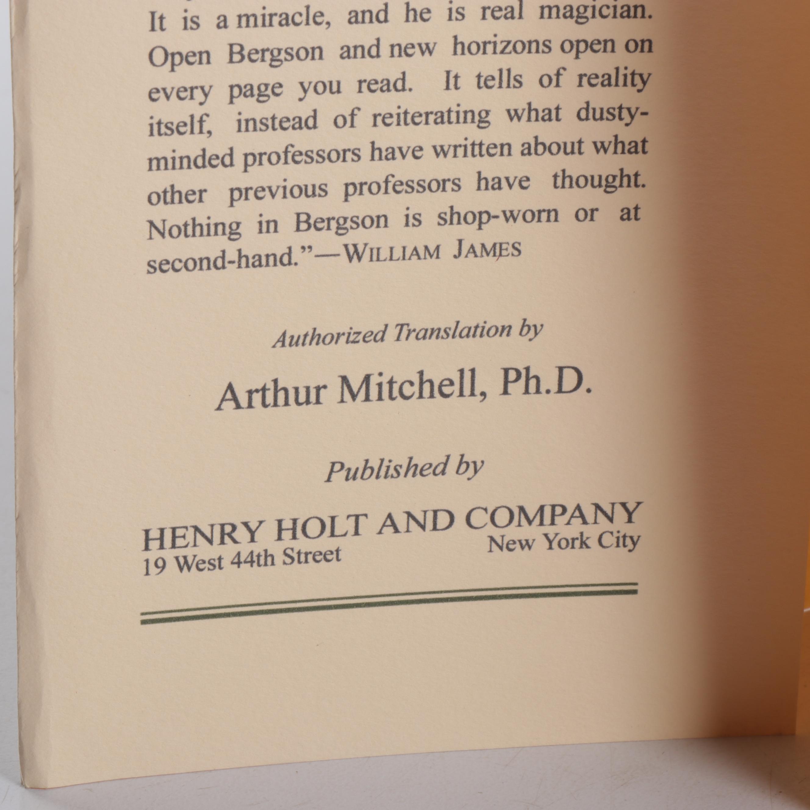 1920 First American Edition "Relativity" by Albert Einstein