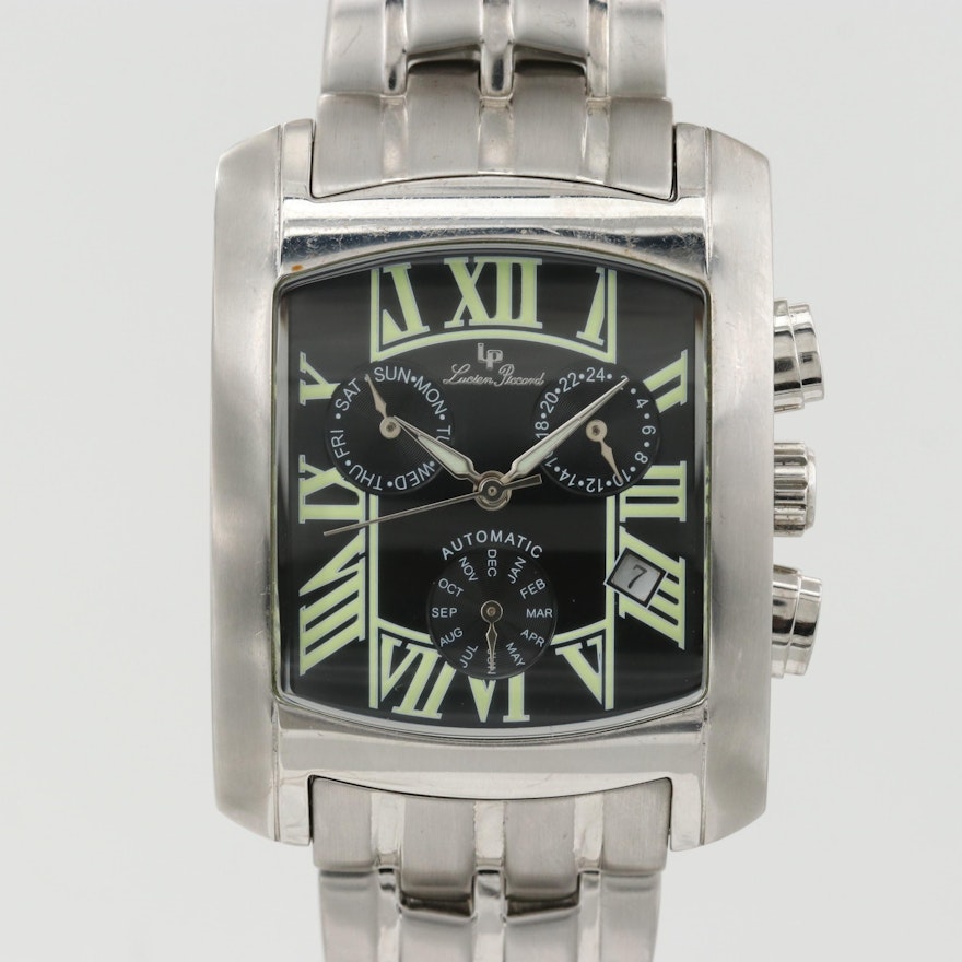 Lucien Piccard Stainless Steel Wristwatch