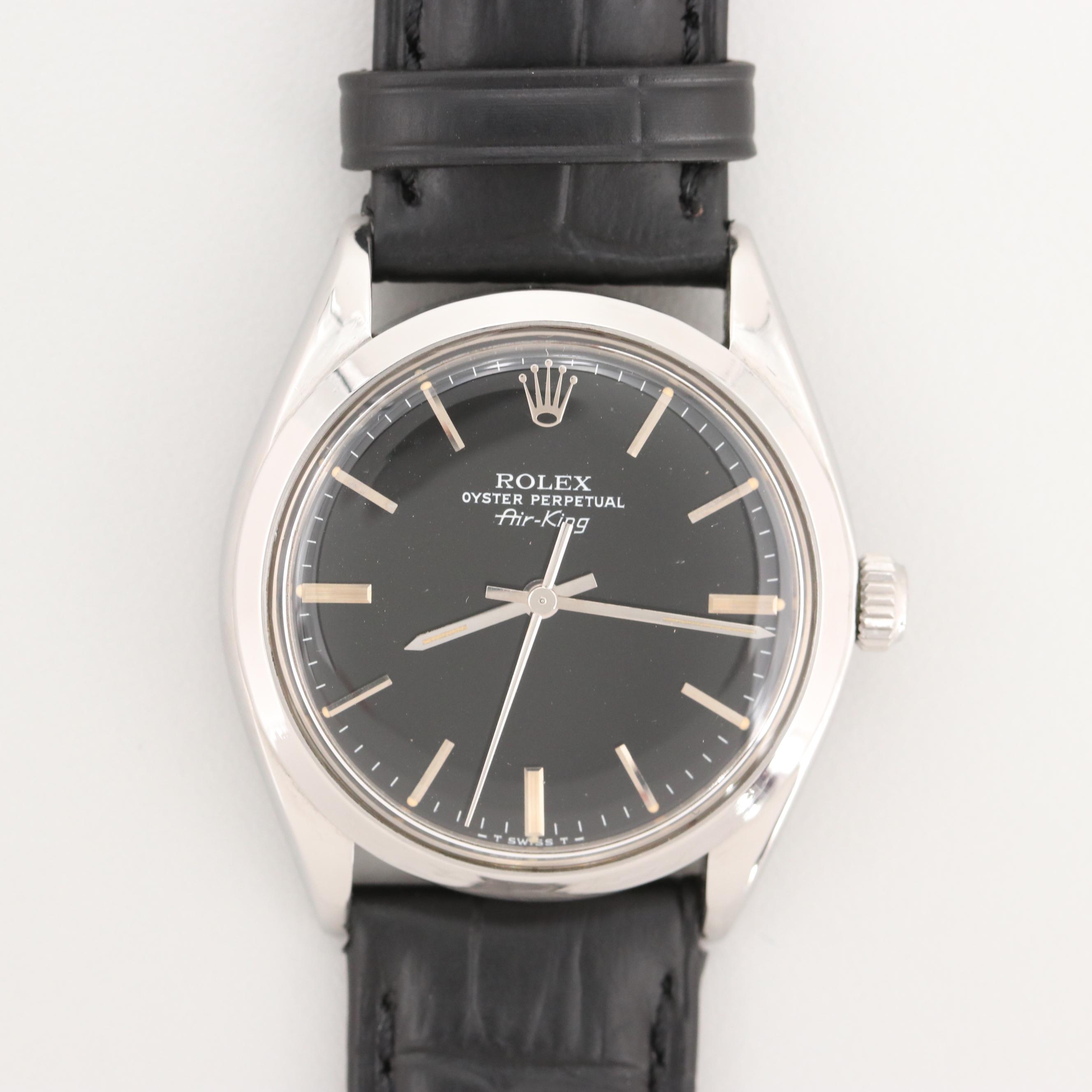 Vintage Rolex Oyster Perpetual "Air King" Stainless Steel Watch