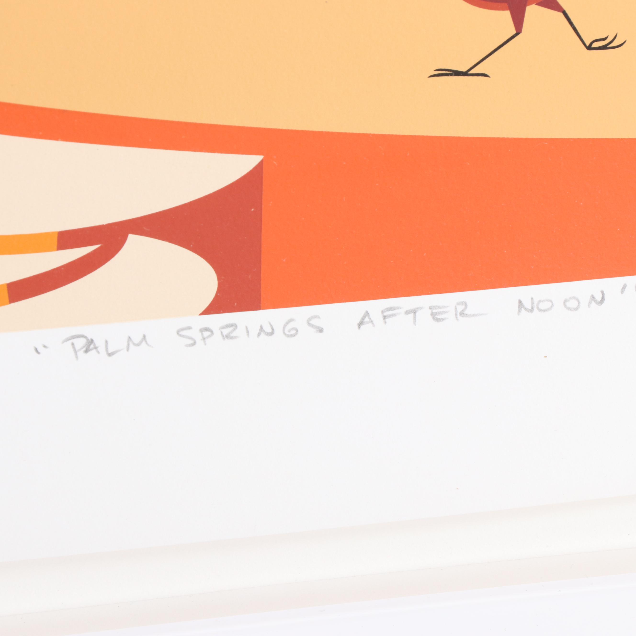 Shag Serigraph "Palm Springs After Noon"