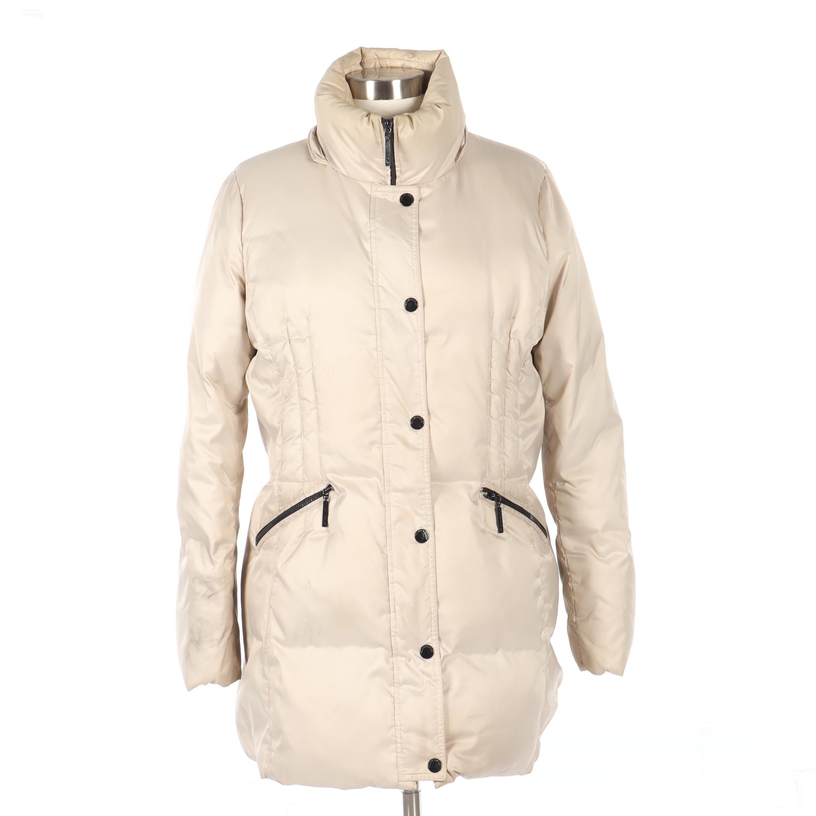 Hilary Radley Down and M.i.H Jeans Double-Breasted Alpaca Coats