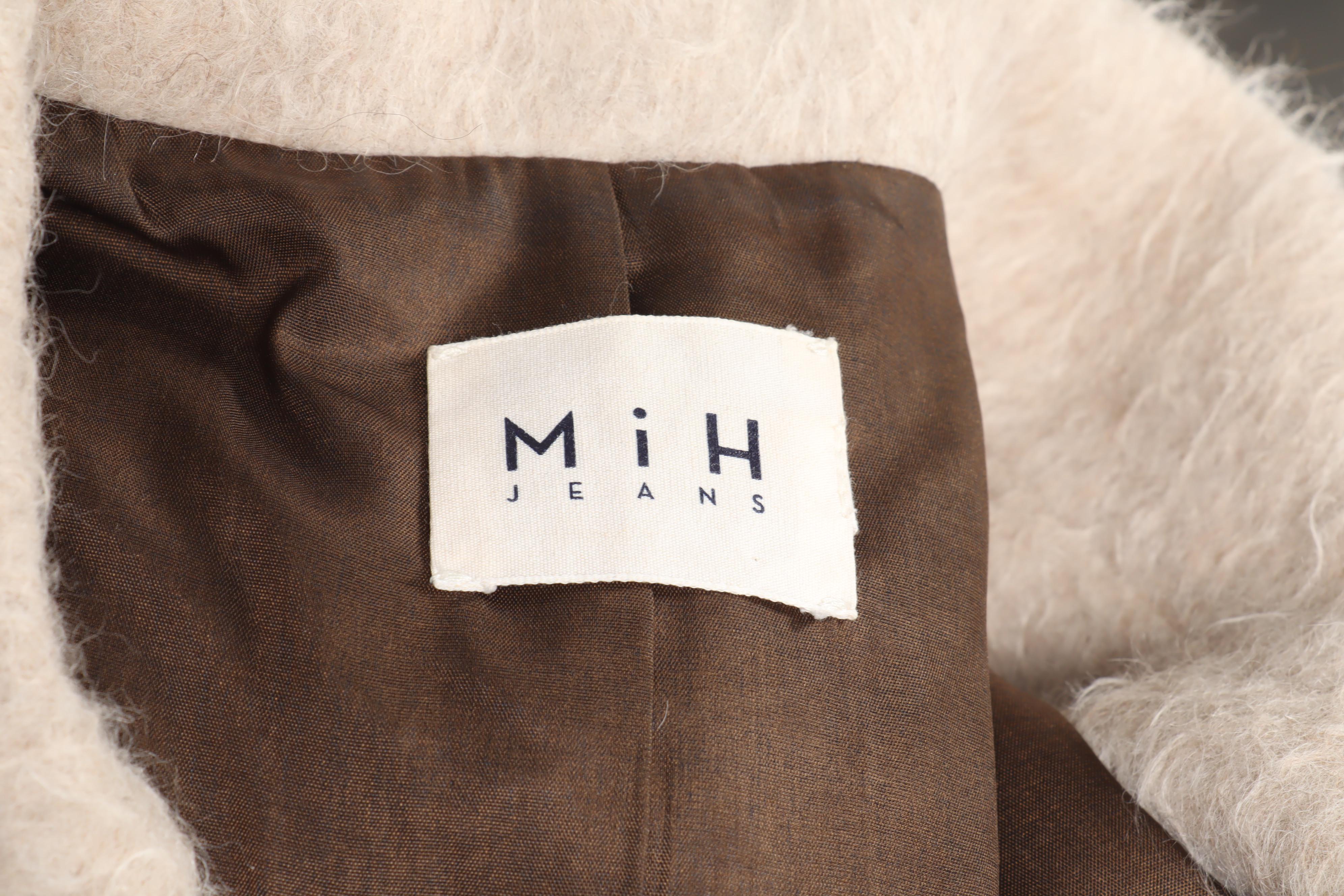 Hilary Radley Down and M.i.H Jeans Double-Breasted Alpaca Coats