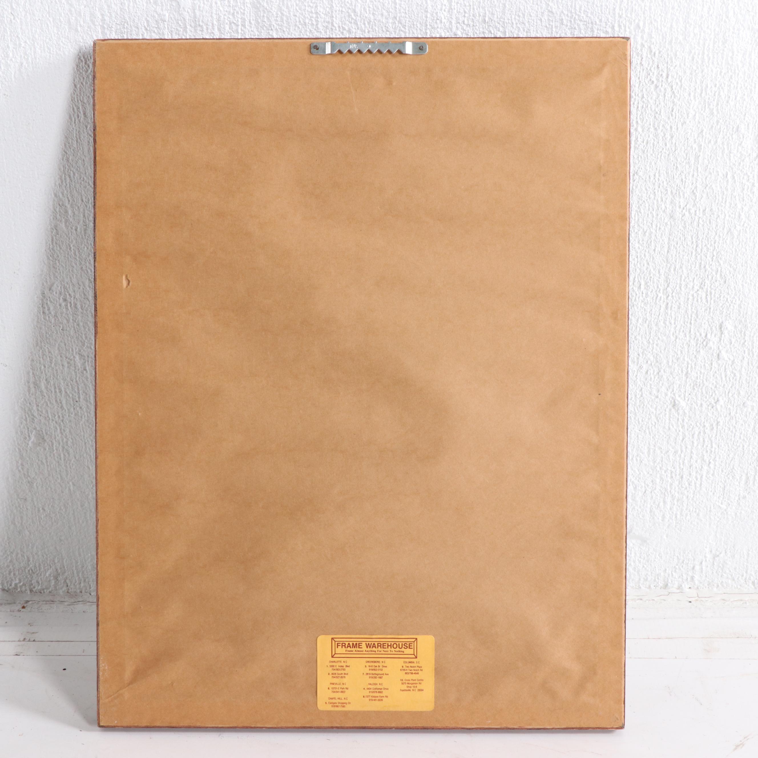 Lyn St. Clair Stubbs Dog Lithograph