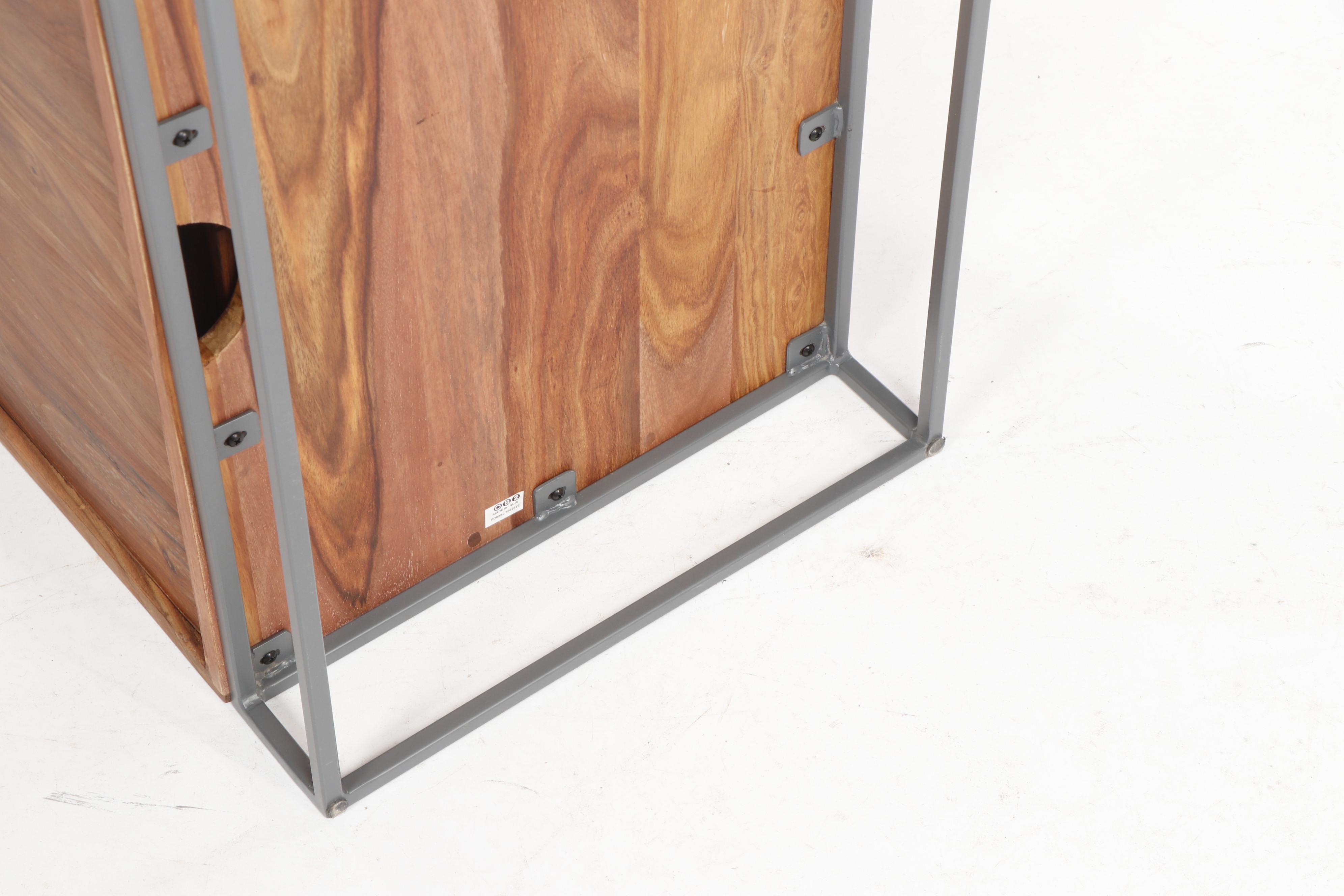 Contemporary CB2 Modern Wooden Entertainment Console Center