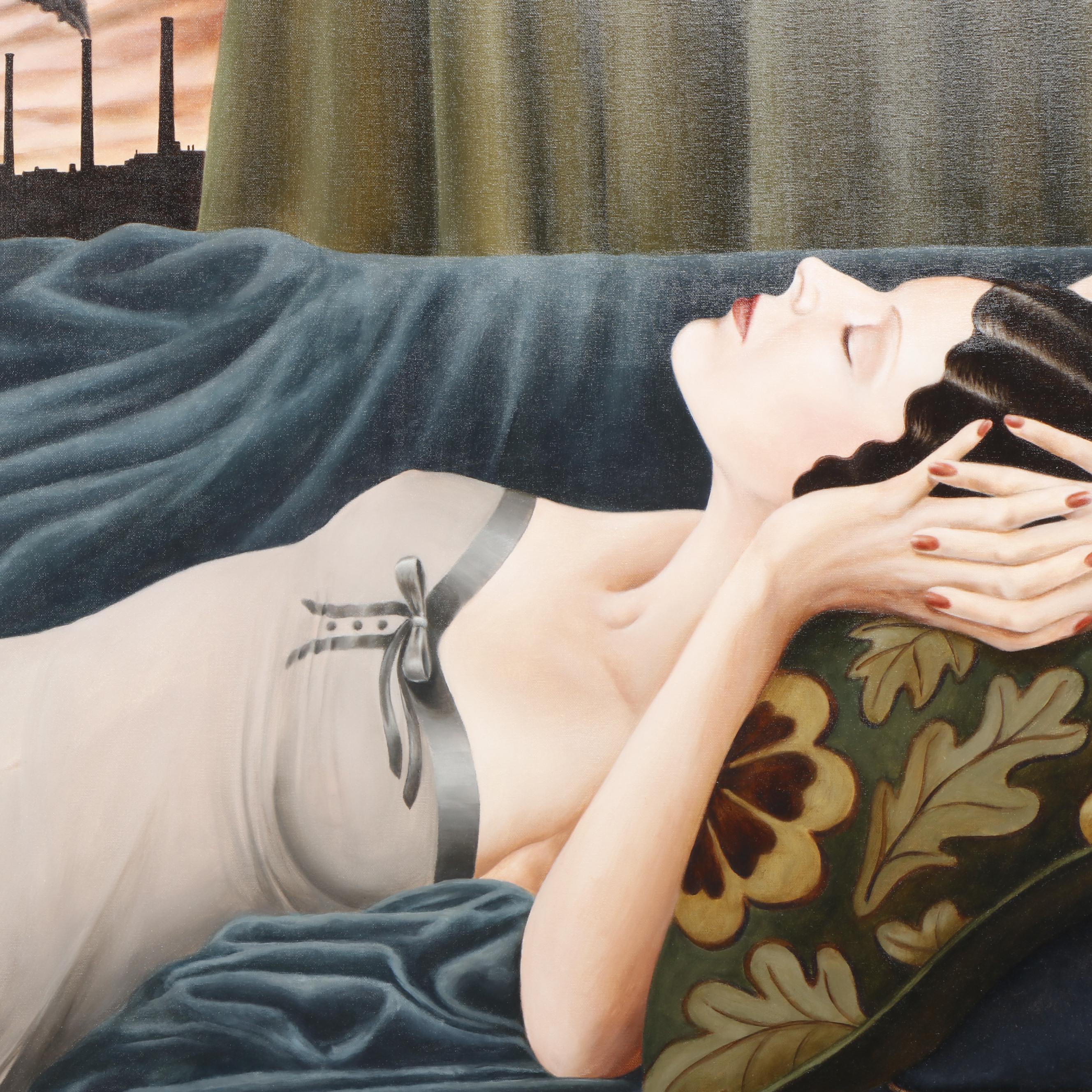 Jared Joslin Oil Painting "Dreaming of Ophelia"