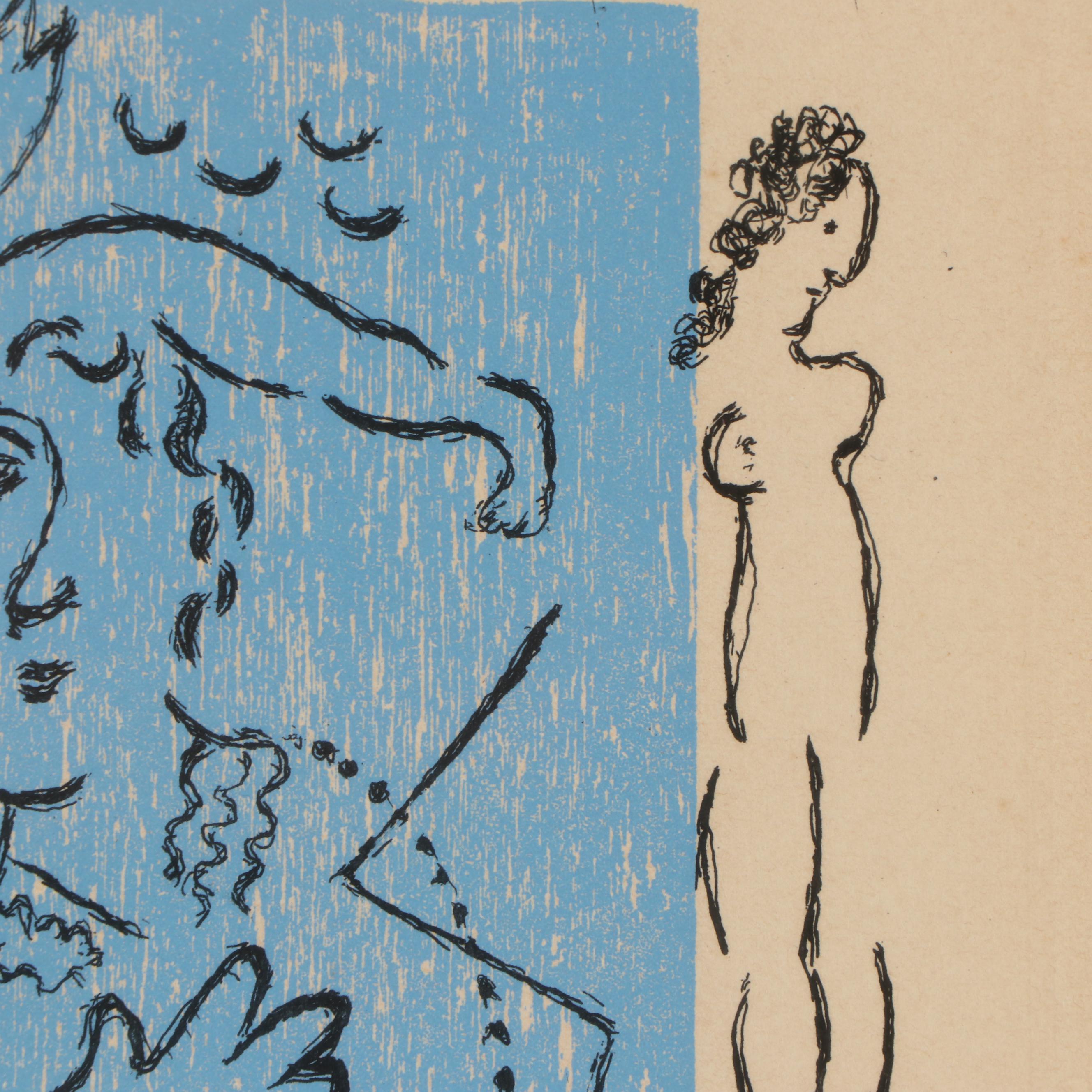 Marc Chagall Gallery Card for Maeght Gallerie