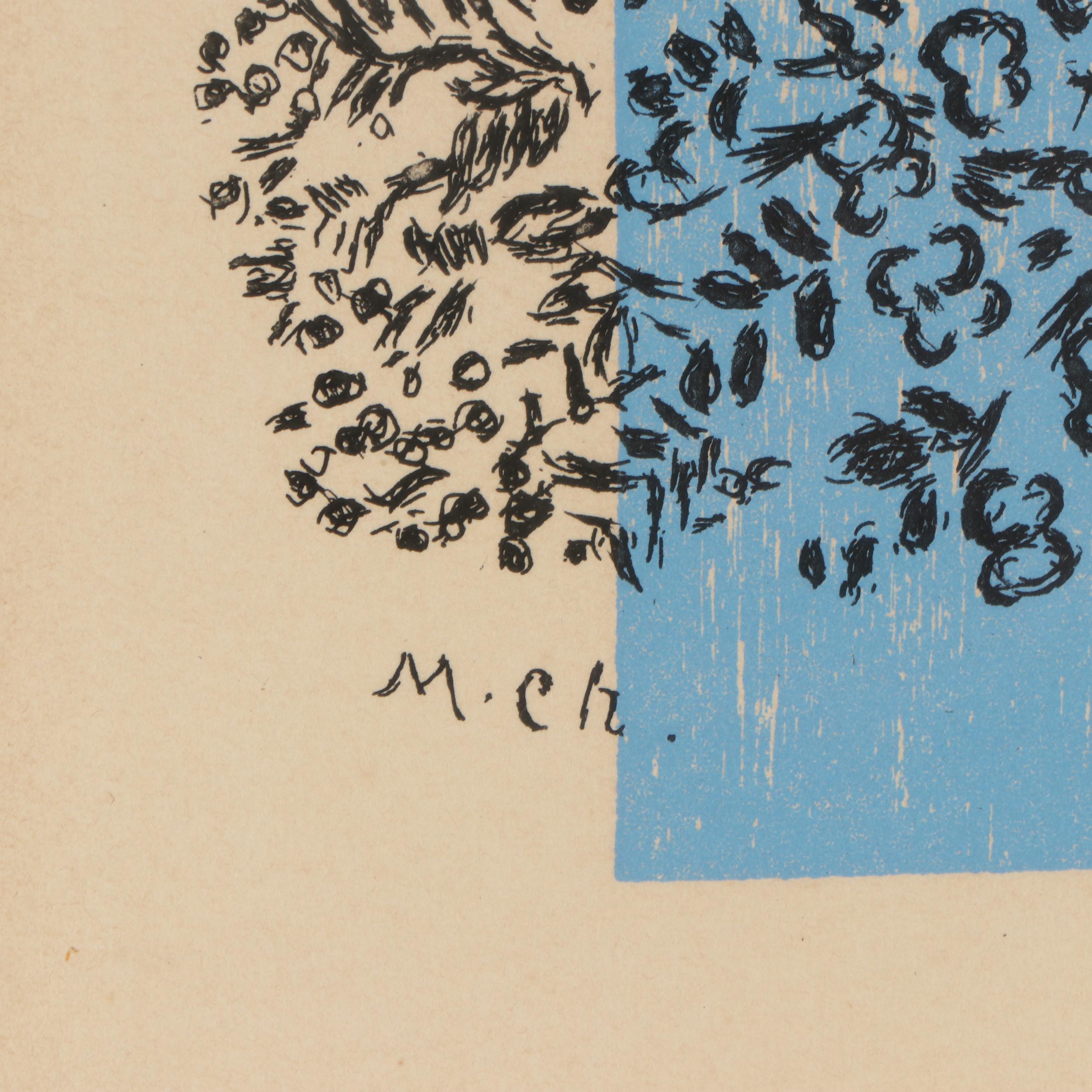 Marc Chagall Gallery Card for Maeght Gallerie