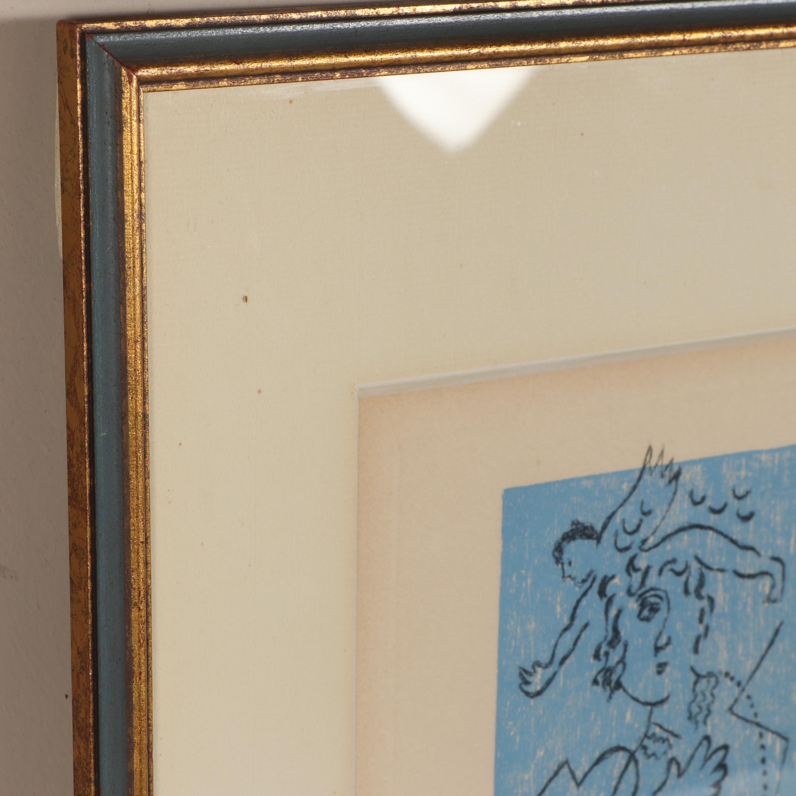 Marc Chagall Gallery Card for Maeght Gallerie