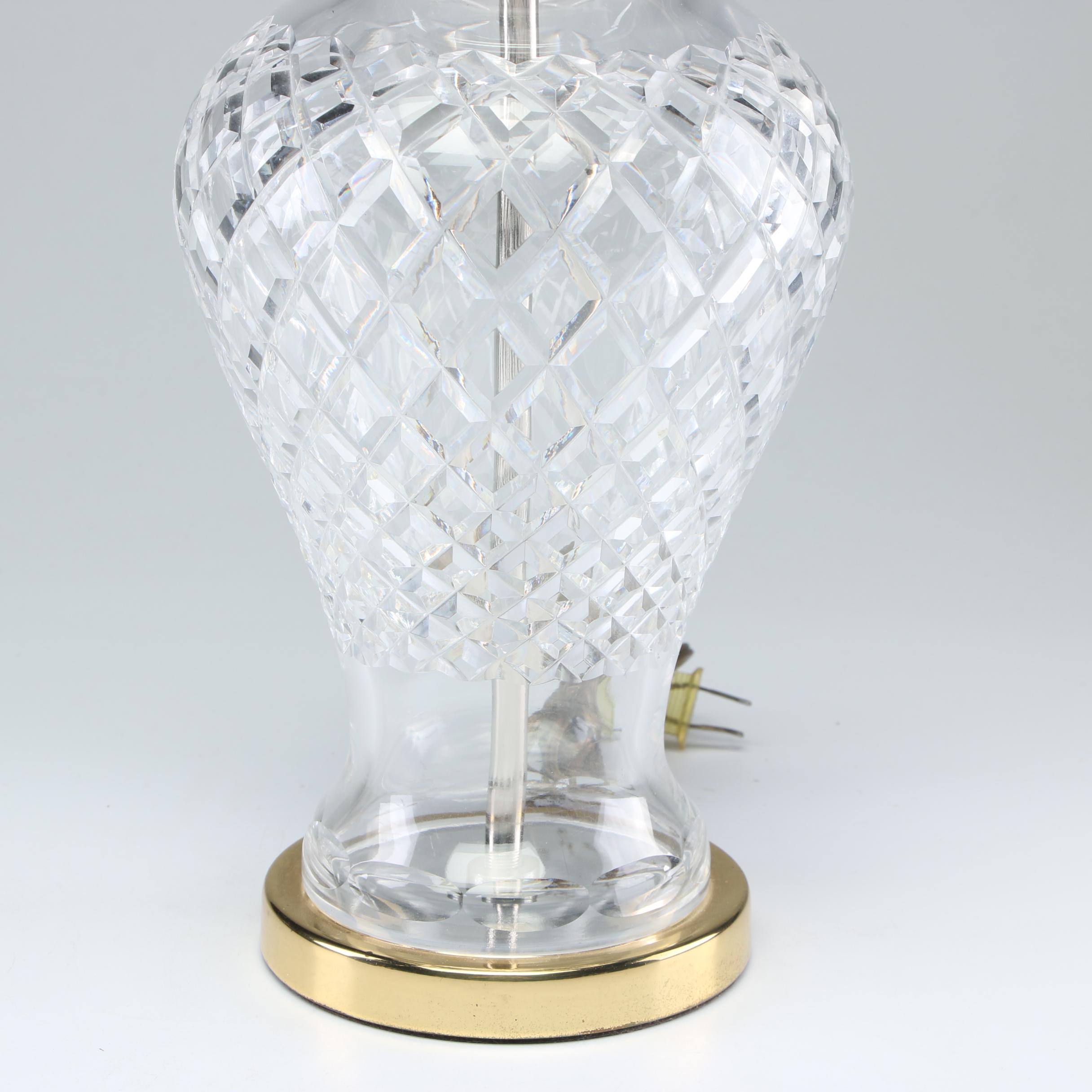 Waterford Crystal Lamp
