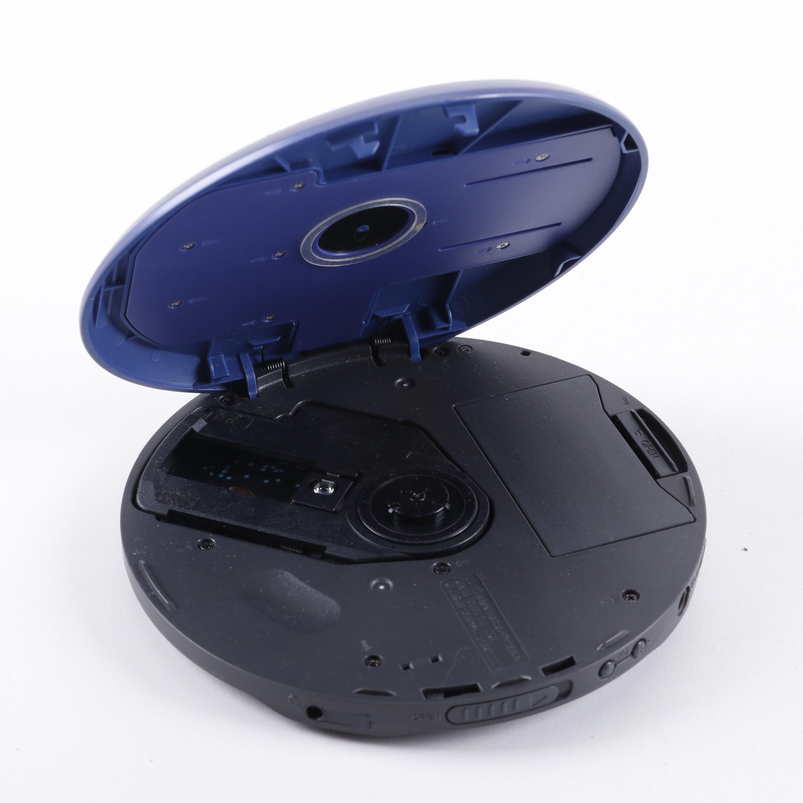 SONY Atrac3plus Portable Compact Disc Player with Soft Travel Case