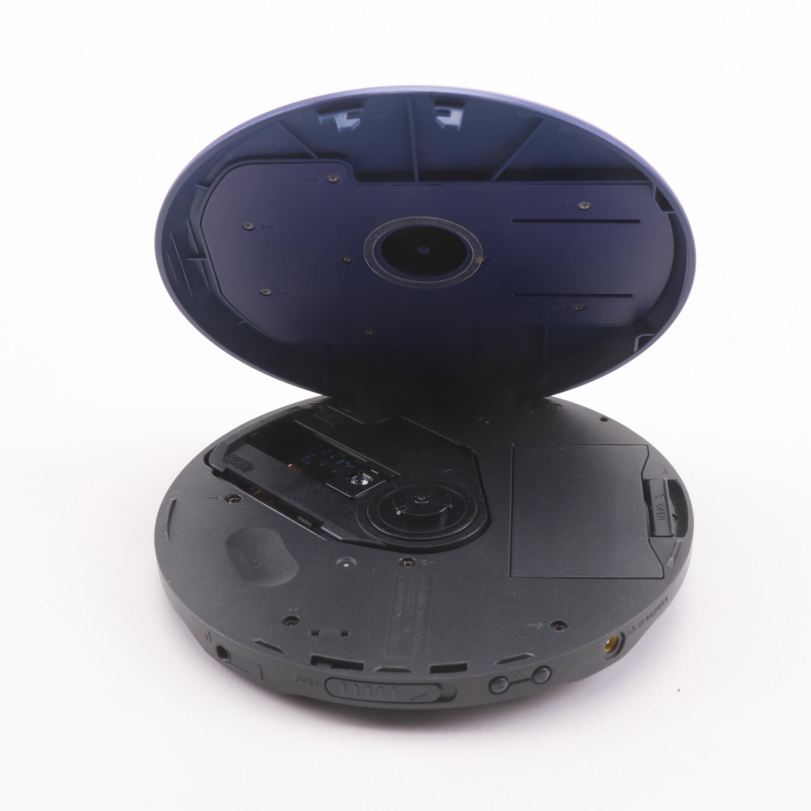 SONY Atrac3plus Portable Compact Disc Player with Soft Travel Case