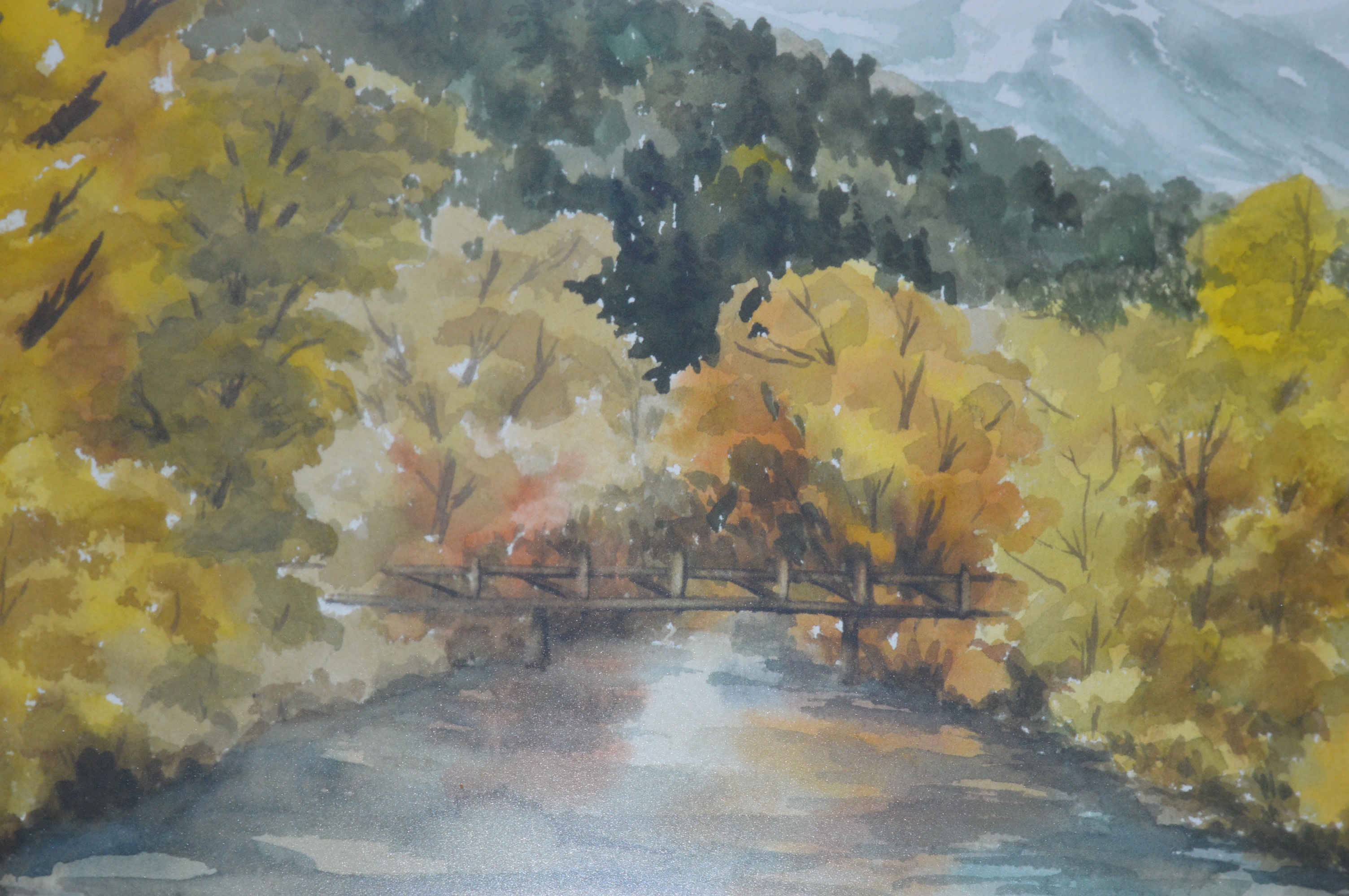 Robin Cuplin Watercolor Painting