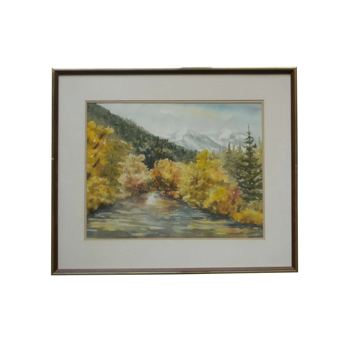 Robin Cuplin Watercolor Painting