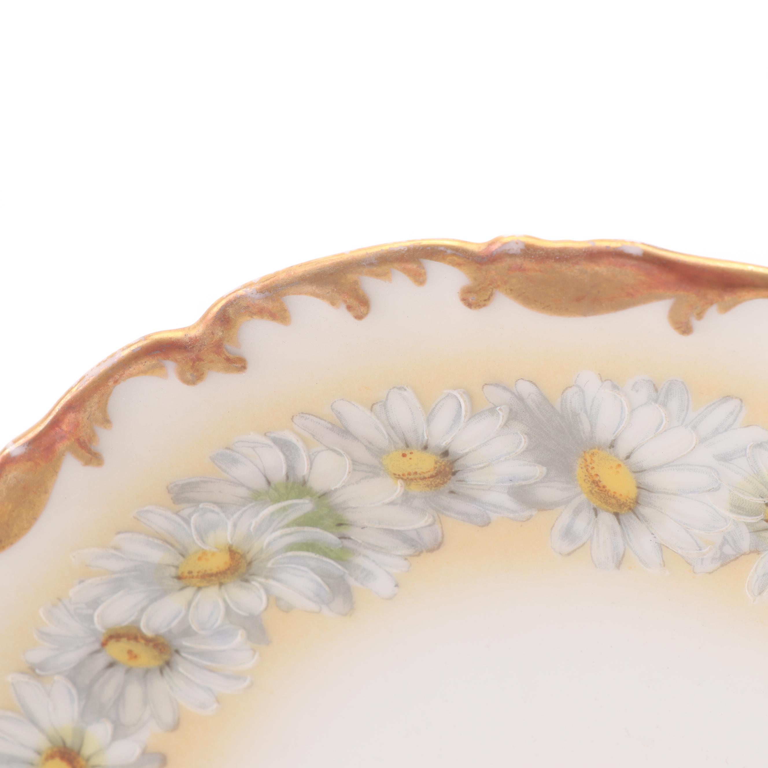 Tressemann & Vogt Limoges "Daisy" Porcelain Dinner Service