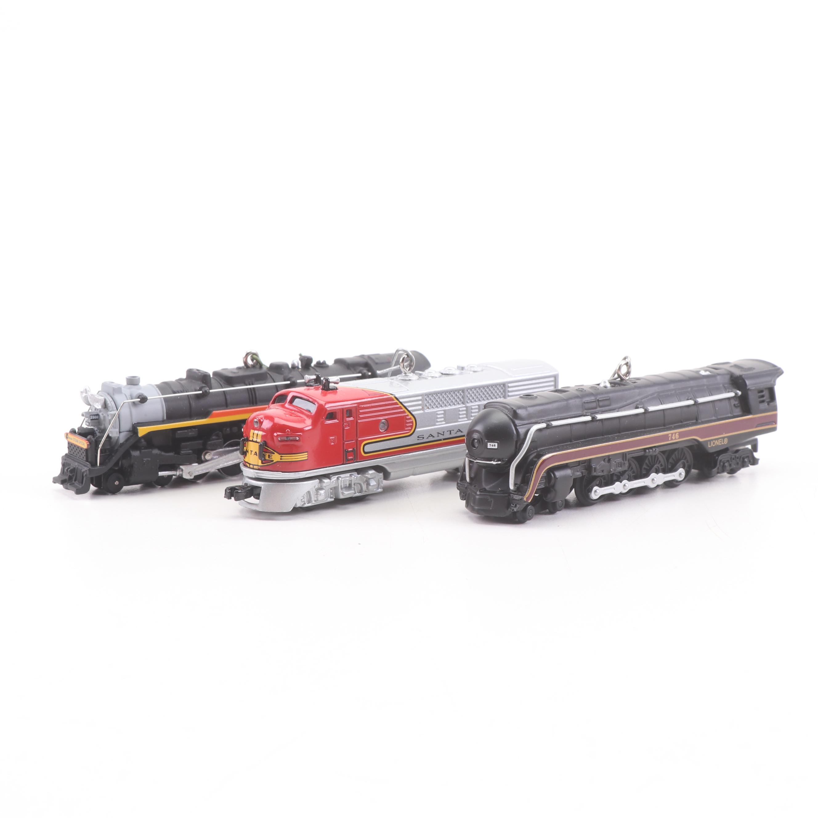 Hallmark Keepsake Ornaments Featuring LIONEL Trains, Norman Rockwell, and Others