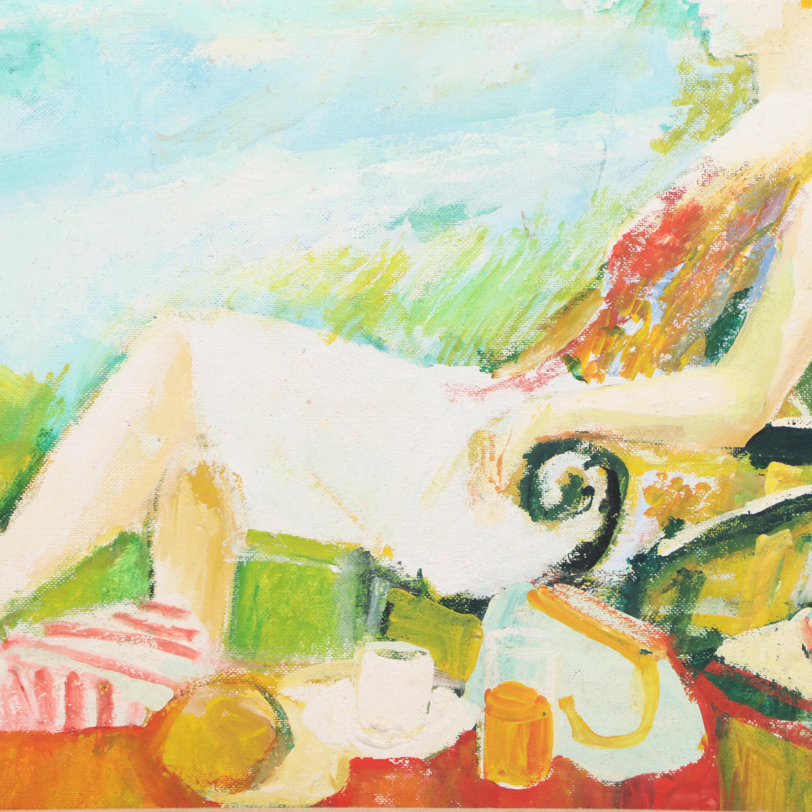 Jean Sardi Oil Painting