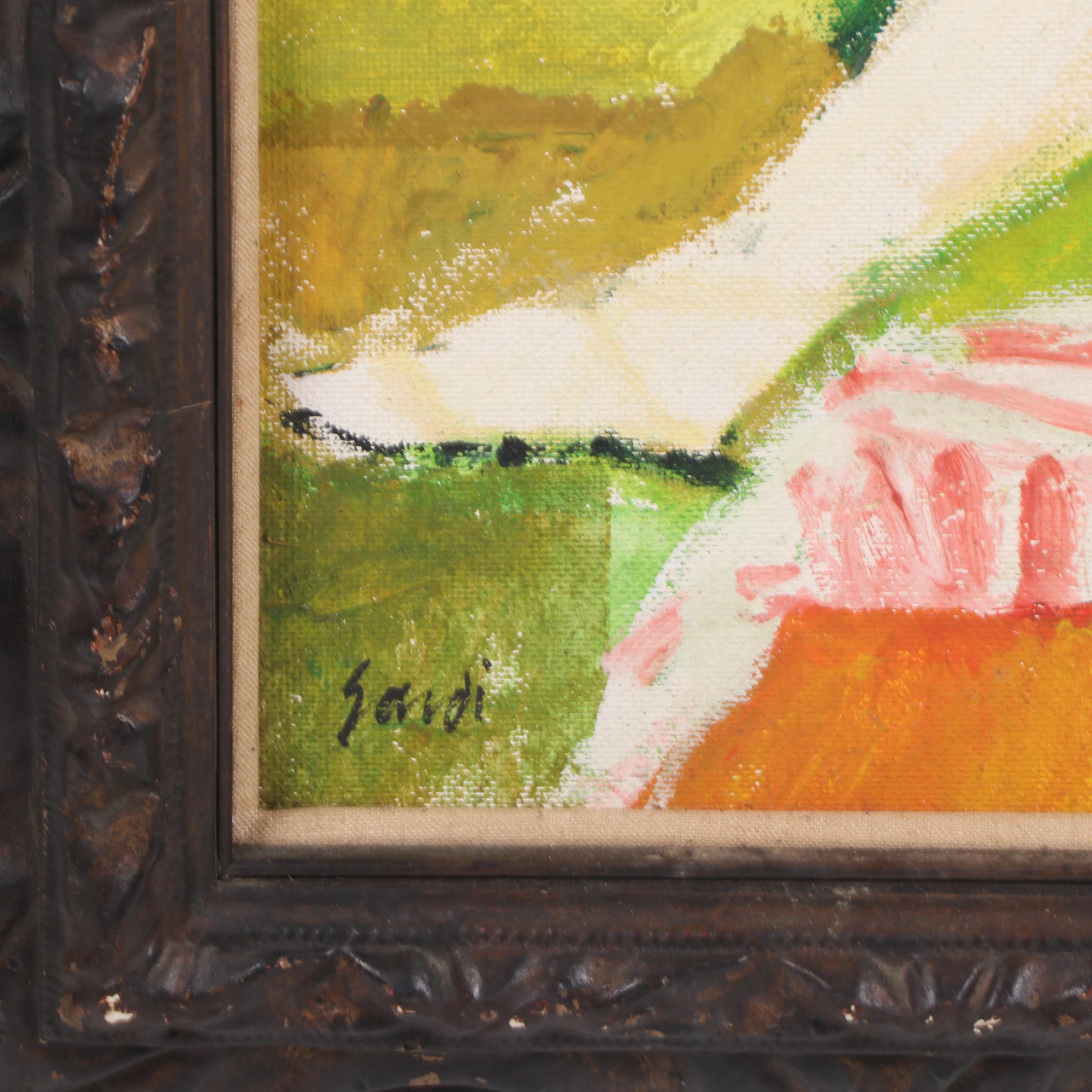 Jean Sardi Oil Painting