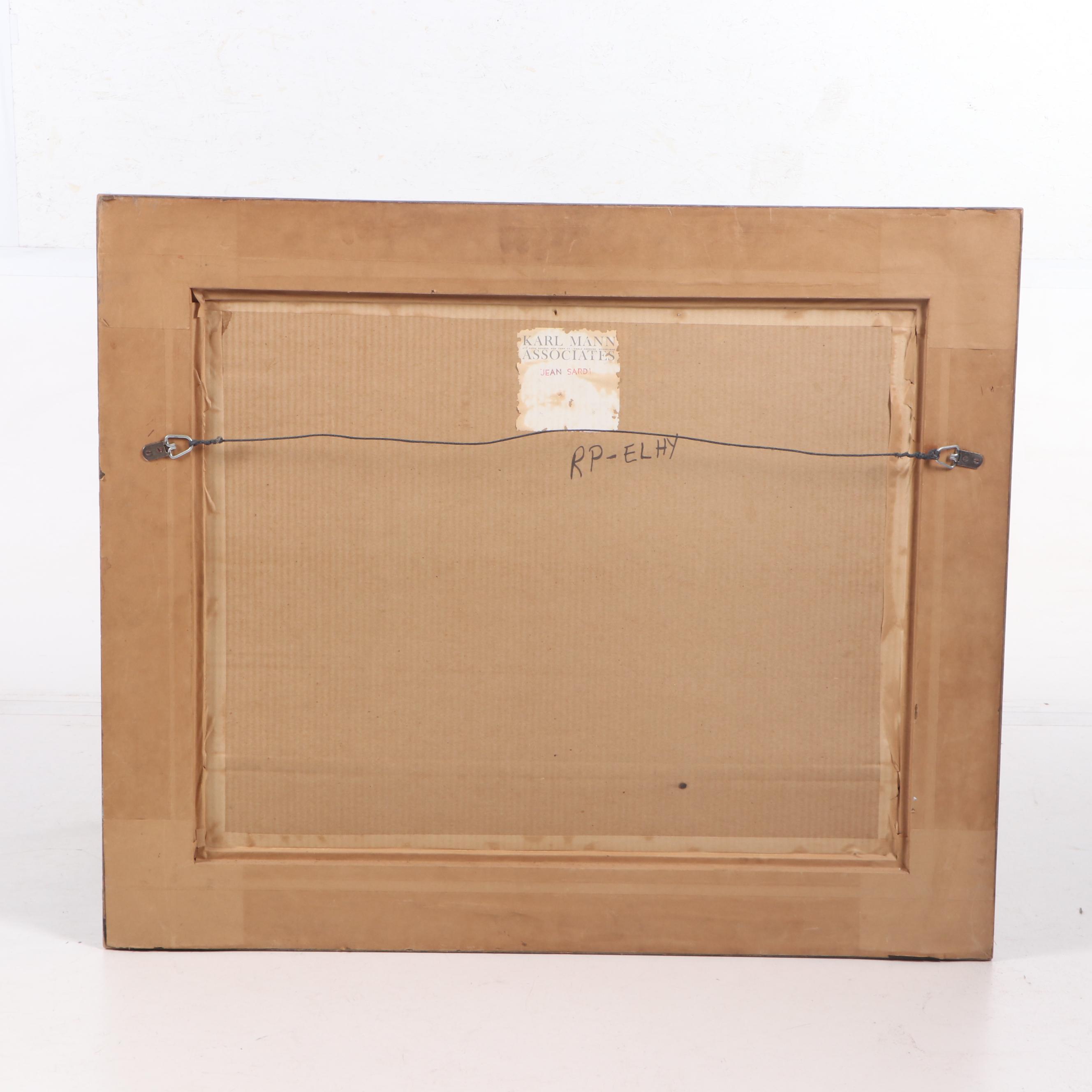 Jean Sardi Oil Painting