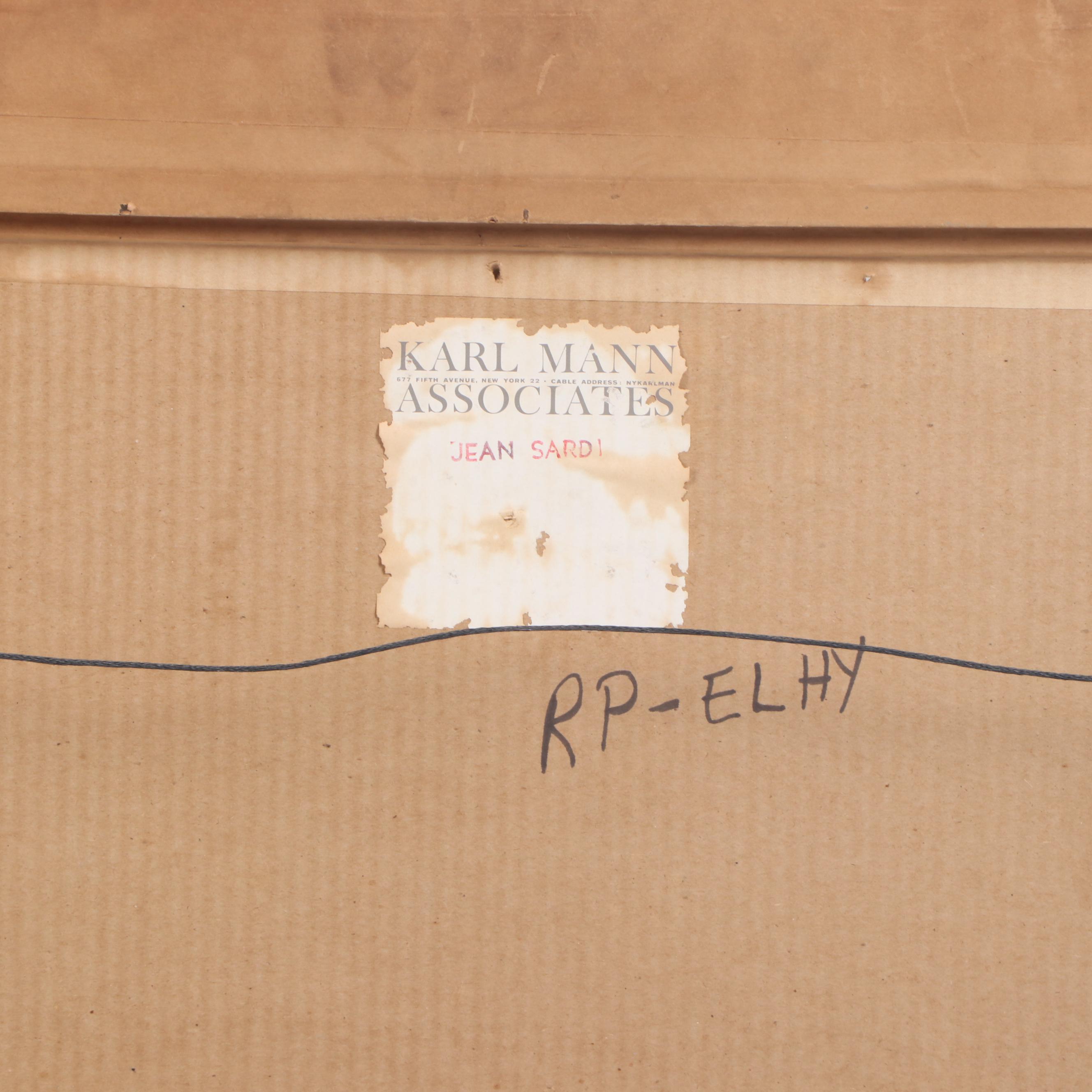 Jean Sardi Oil Painting