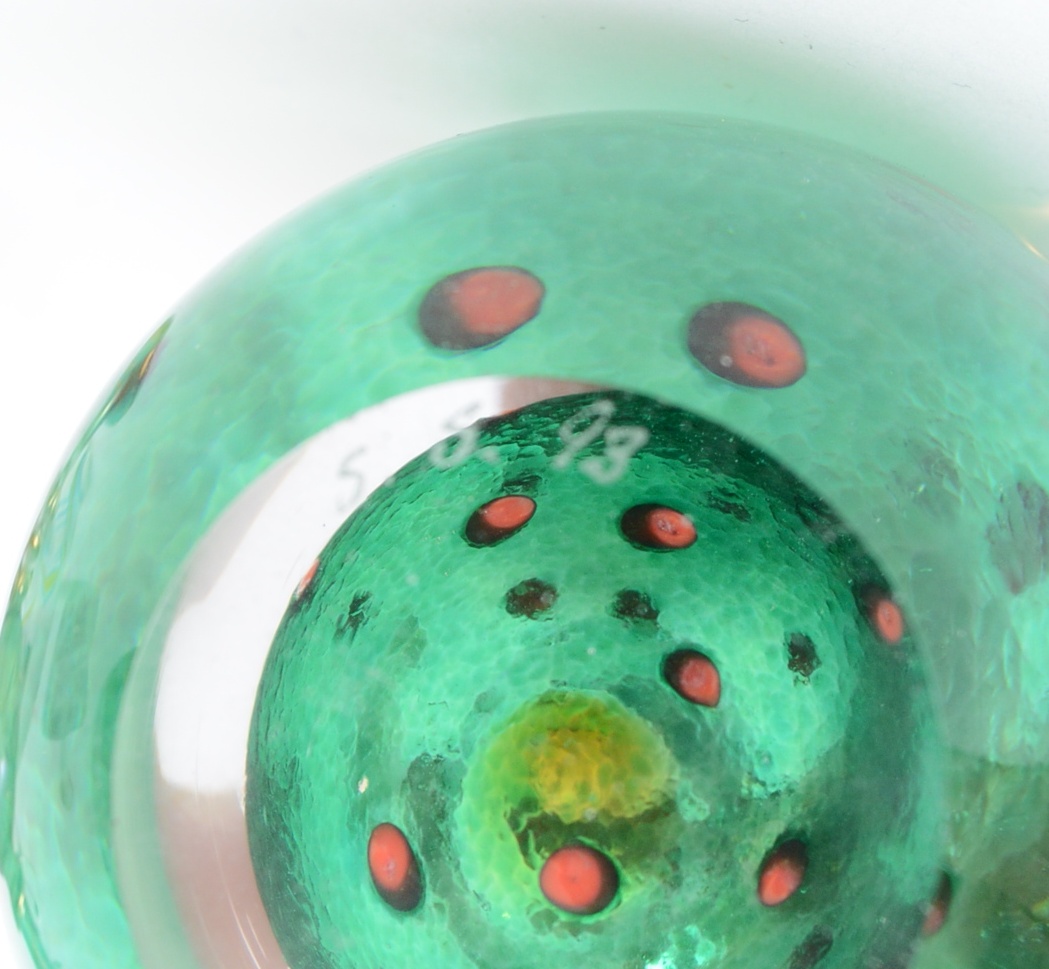 Artist Signed Art Glass Perfume Bottles