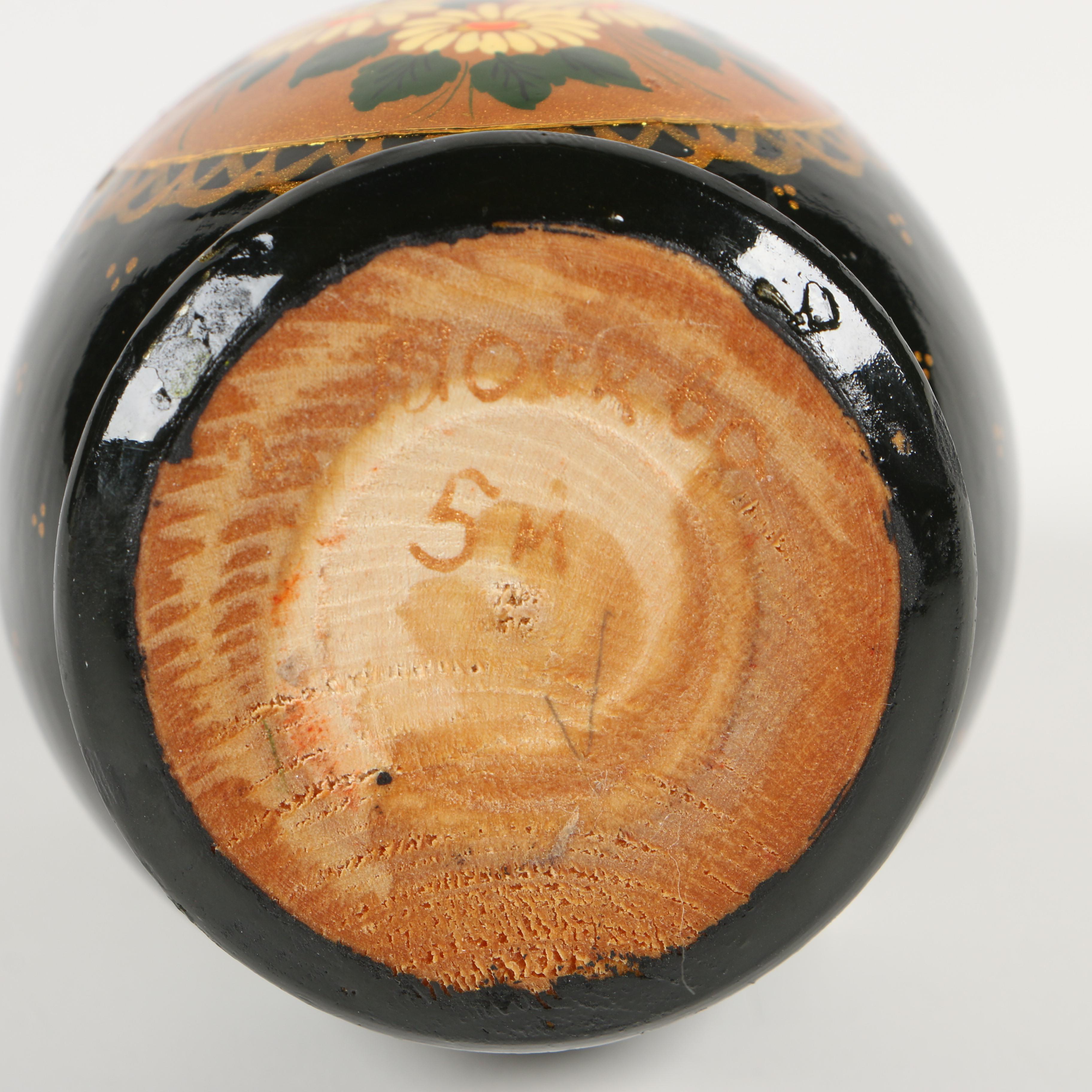 Russian Hand-Painted Matryoshka Dolls