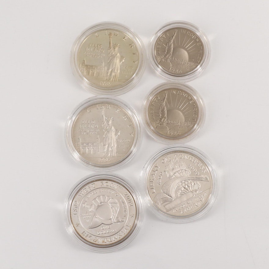 U.S. Commemorative Proof Coins and Commemorative Sets