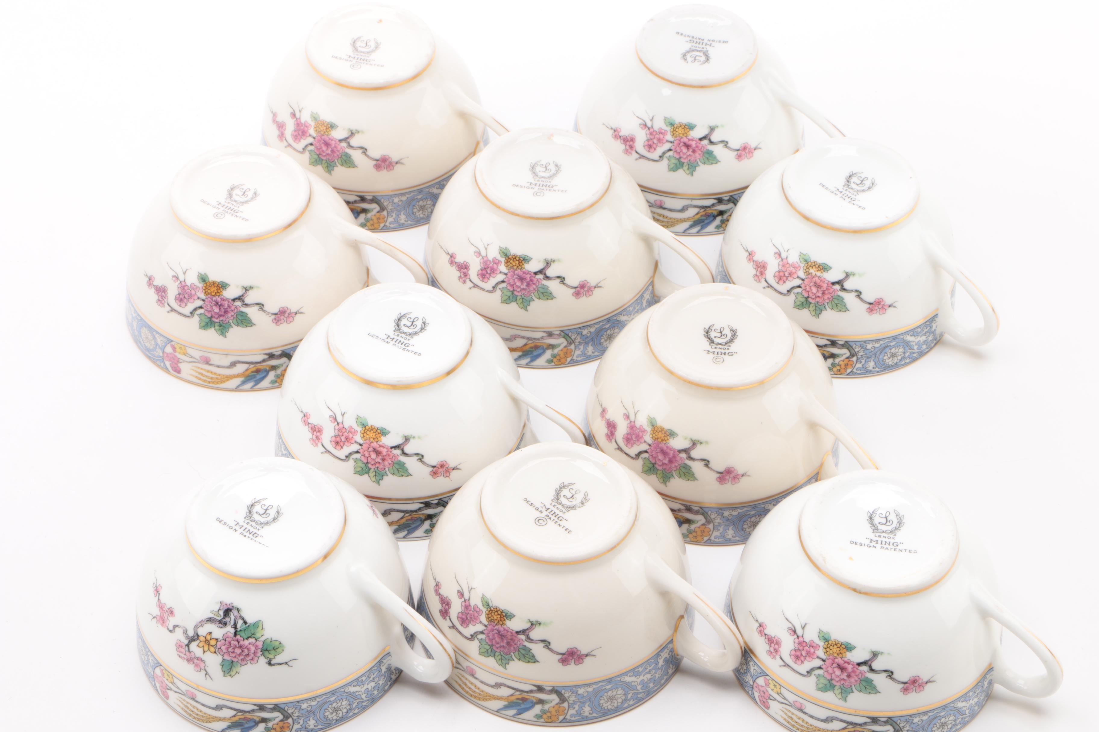 Lenox "Ming" China Dinnerware, 1917 - 1963