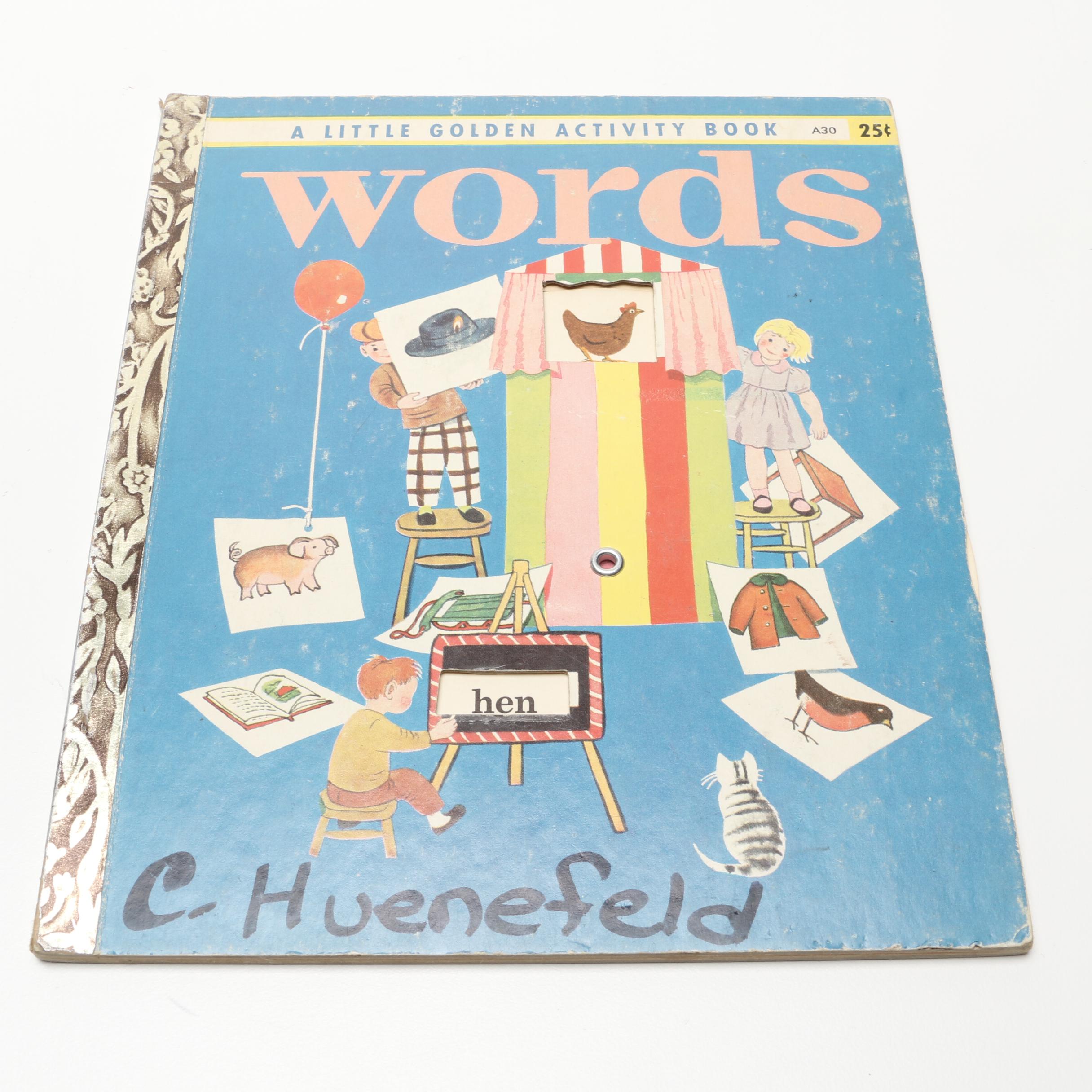Vintage Children's Books featuring Manipulatives, Wonder, Little Golden and More