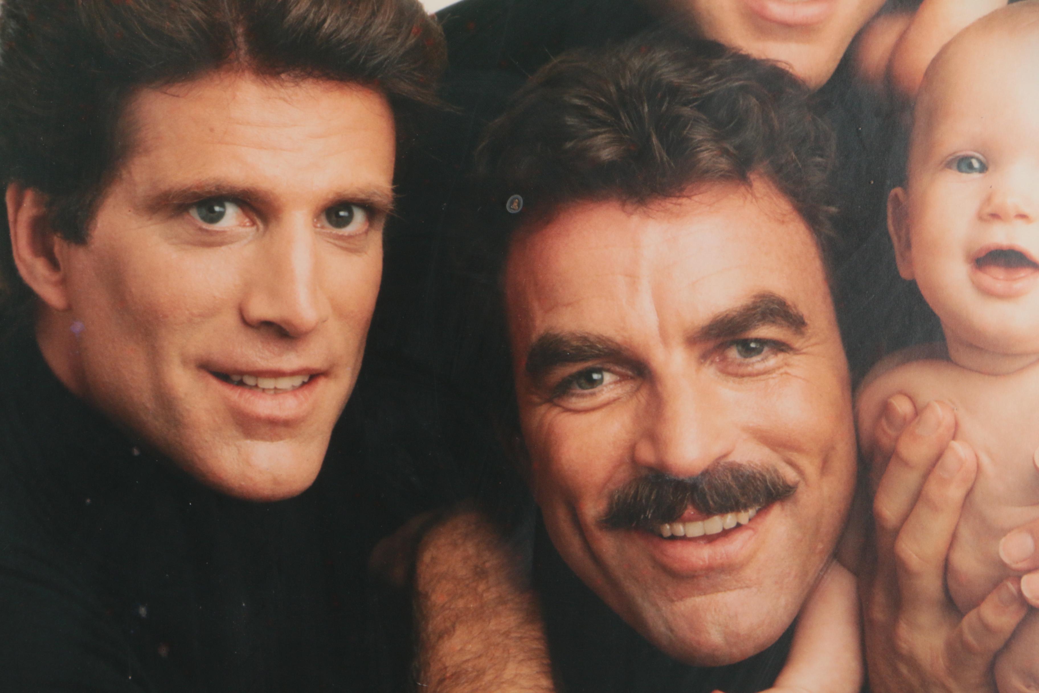 Annie Leibovitz Chromogenic Print Publicity Photo for "Three Men and a Baby"