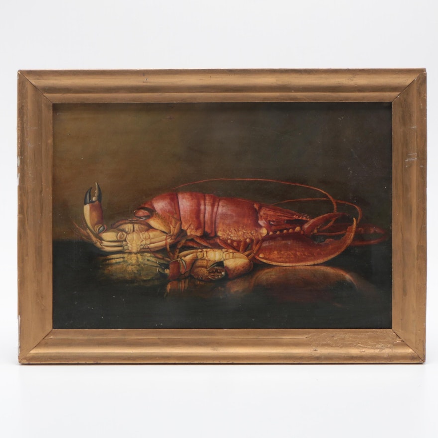 Still Life with Lobster Oil Painting