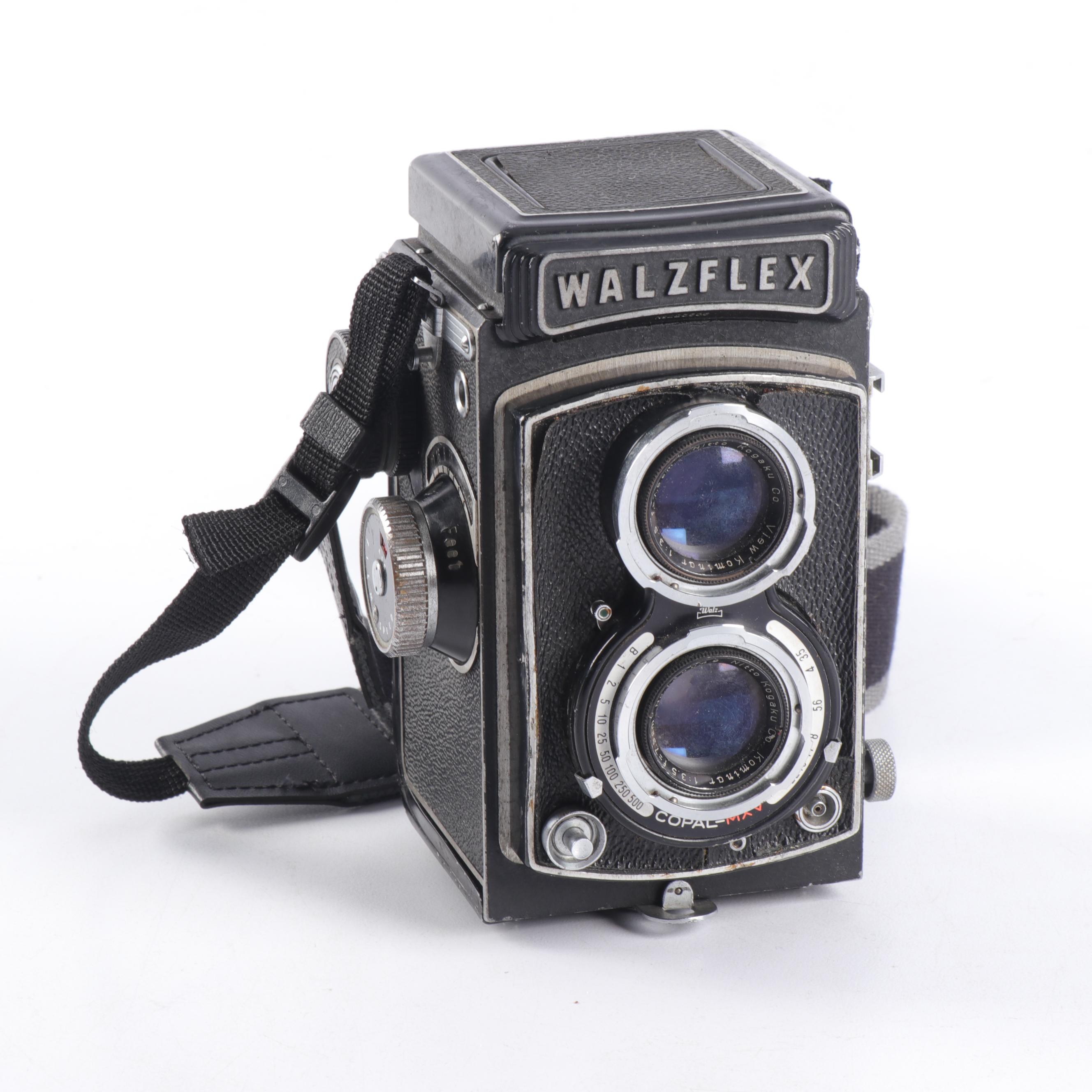 Walzflex Twin Lens Reflex Camera, 1950s