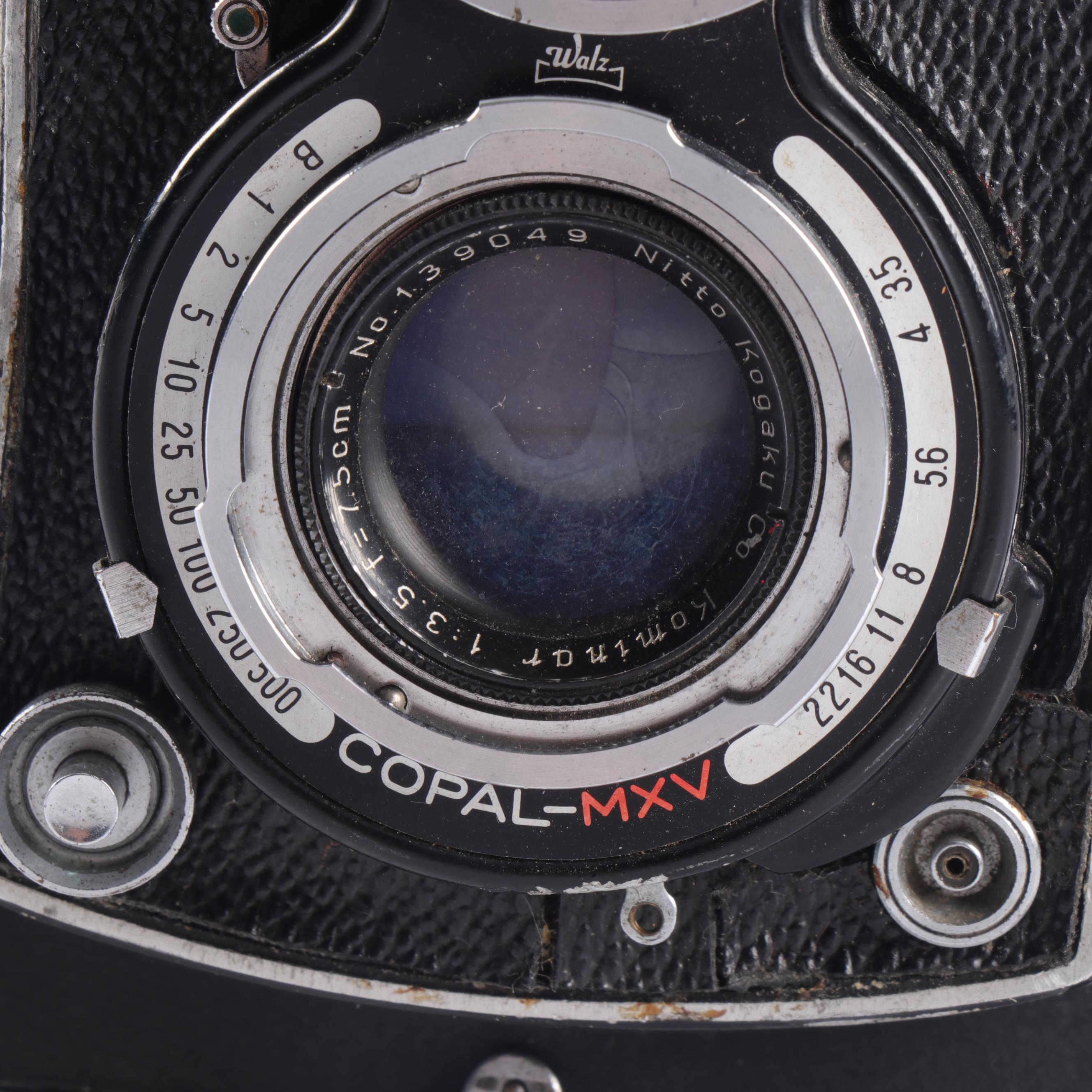 Walzflex Twin Lens Reflex Camera, 1950s