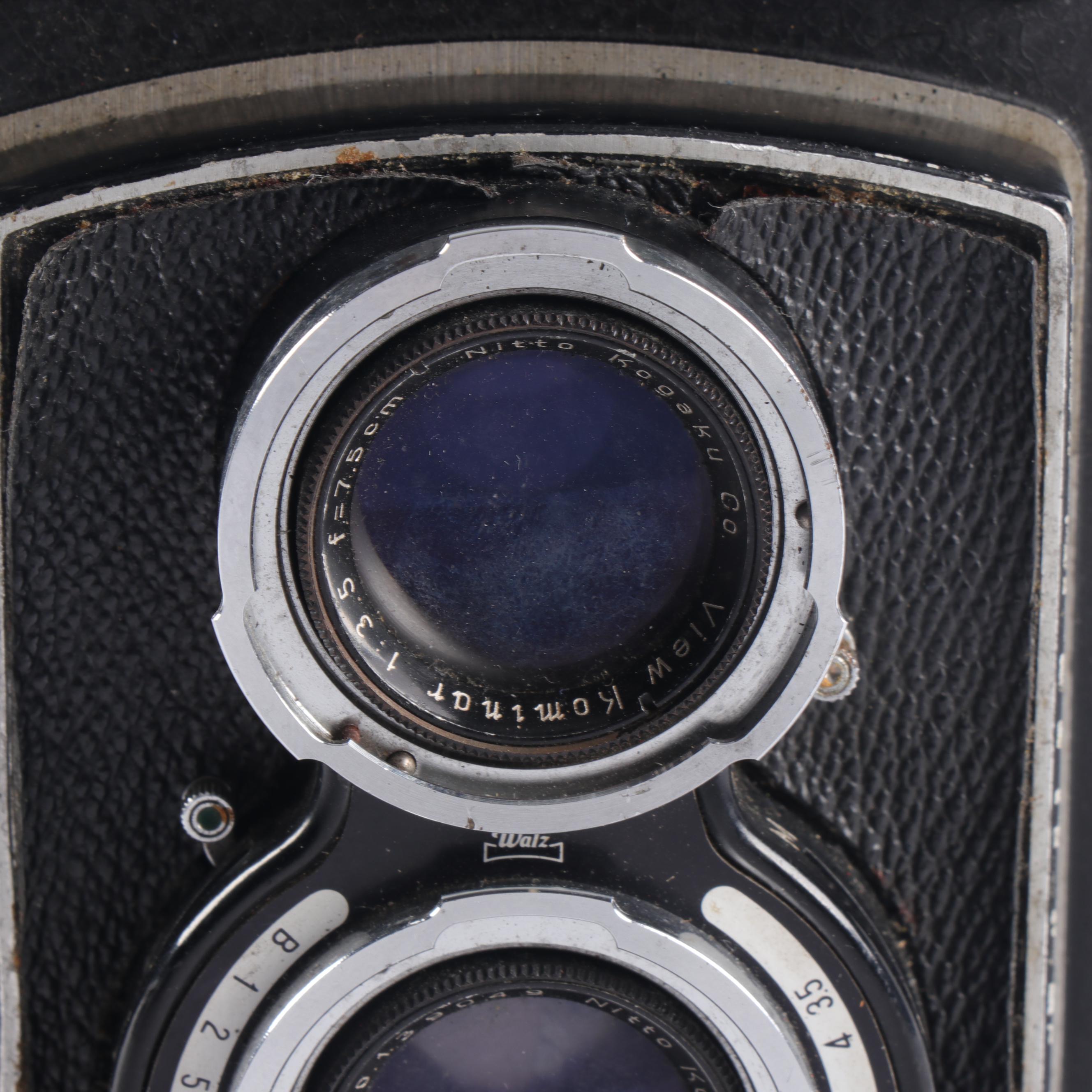 Walzflex Twin Lens Reflex Camera, 1950s