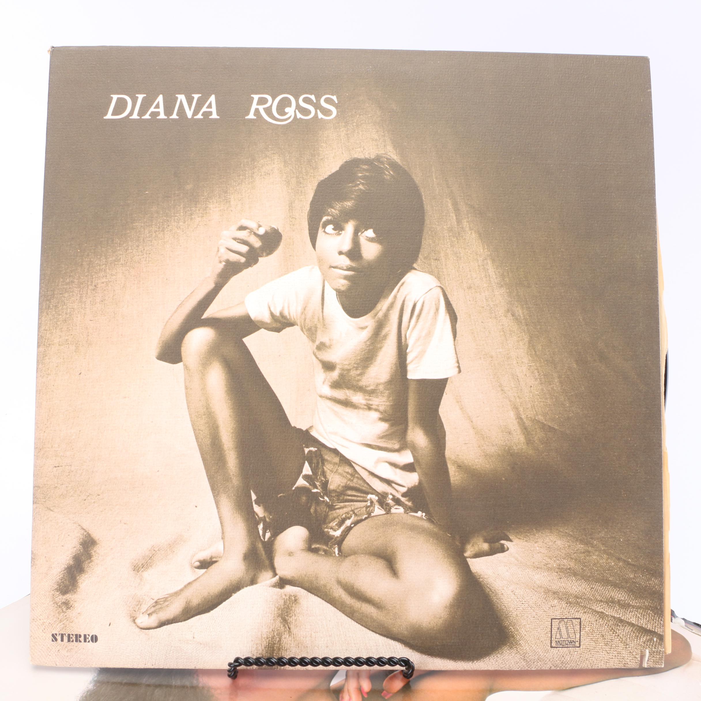 1970s and 80s Vinyl Records including Michael Jackson and Curtis Mayfield