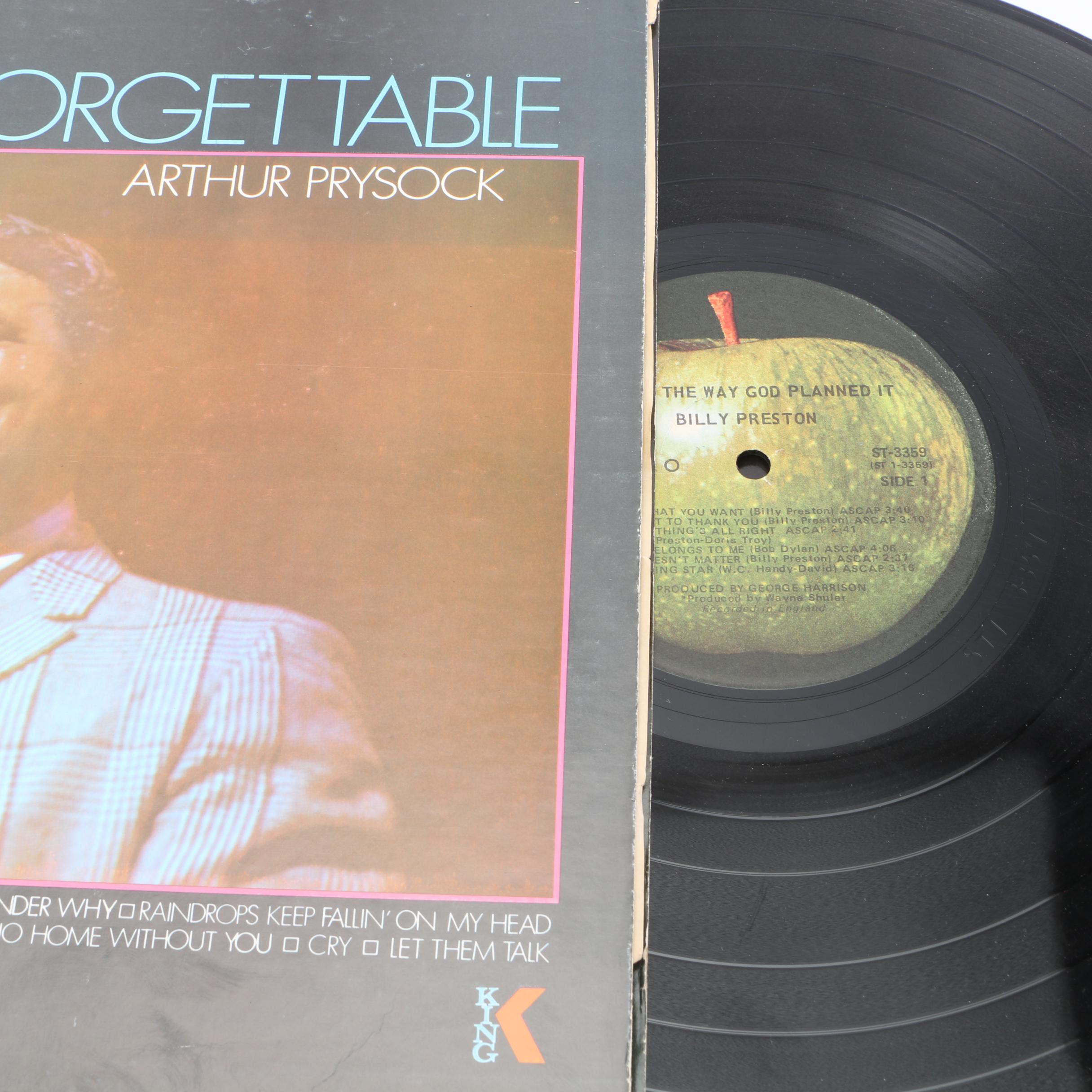 1970s and 80s Vinyl Records including Michael Jackson and Curtis Mayfield