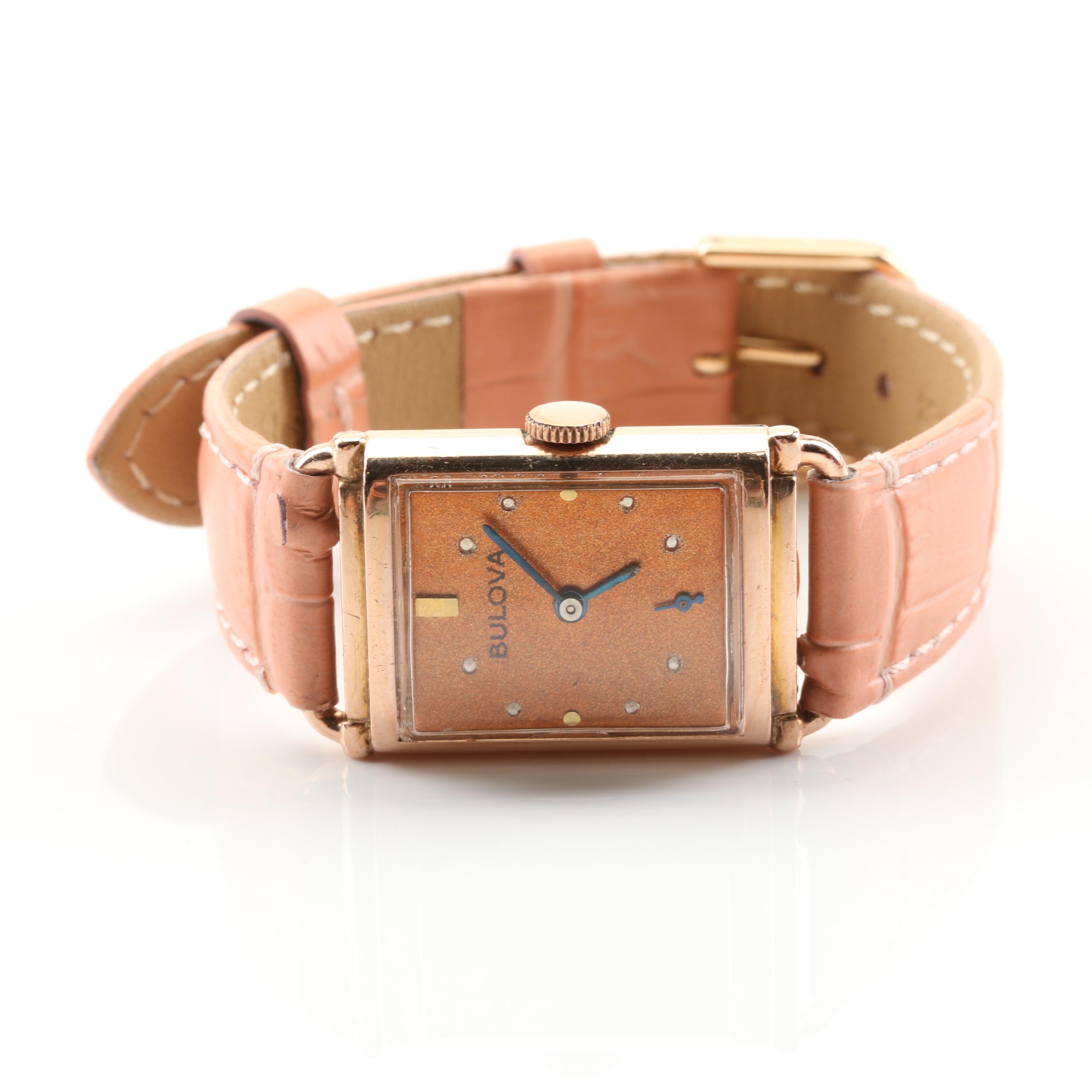 Bulova Rose Tone Watch