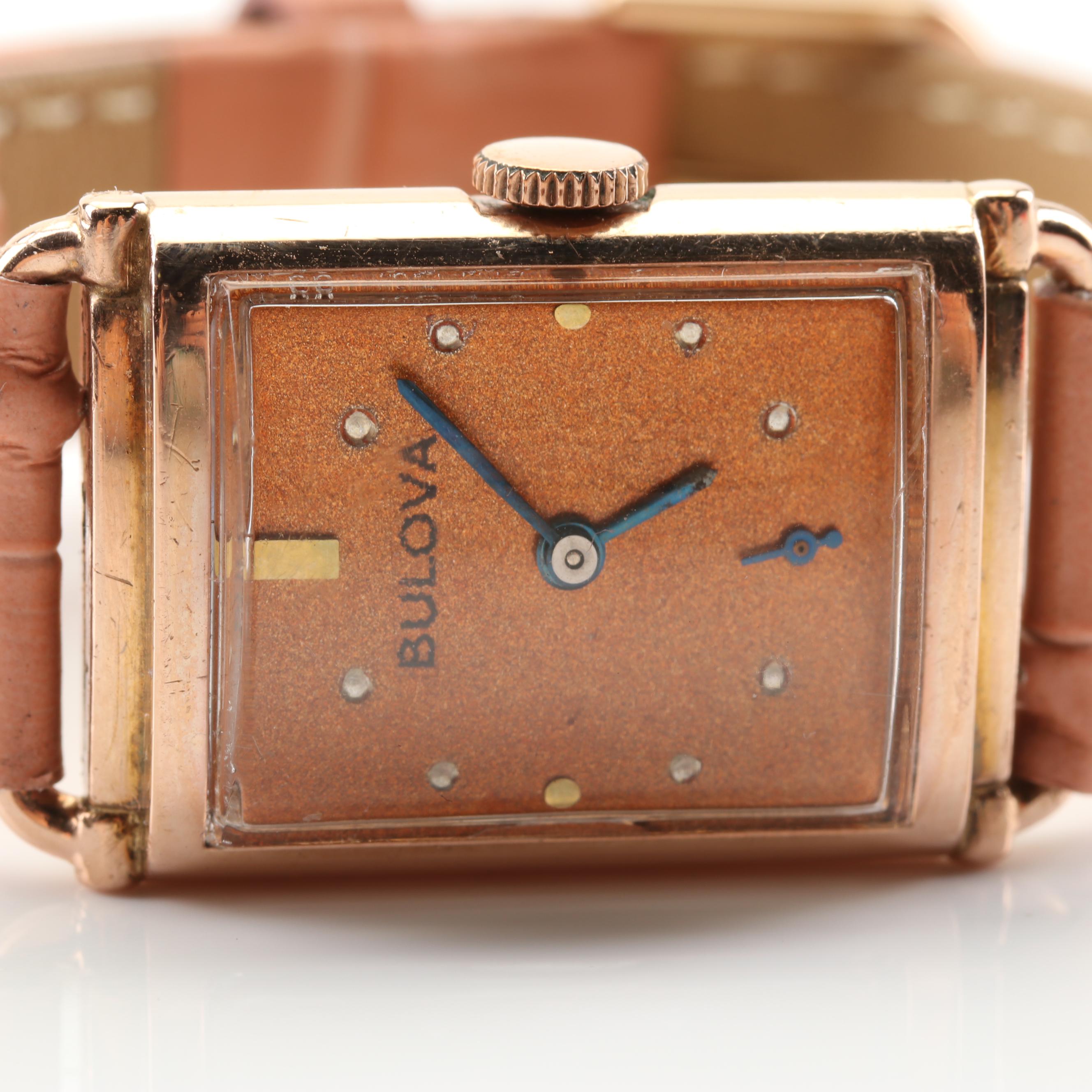 Bulova Rose Tone Watch