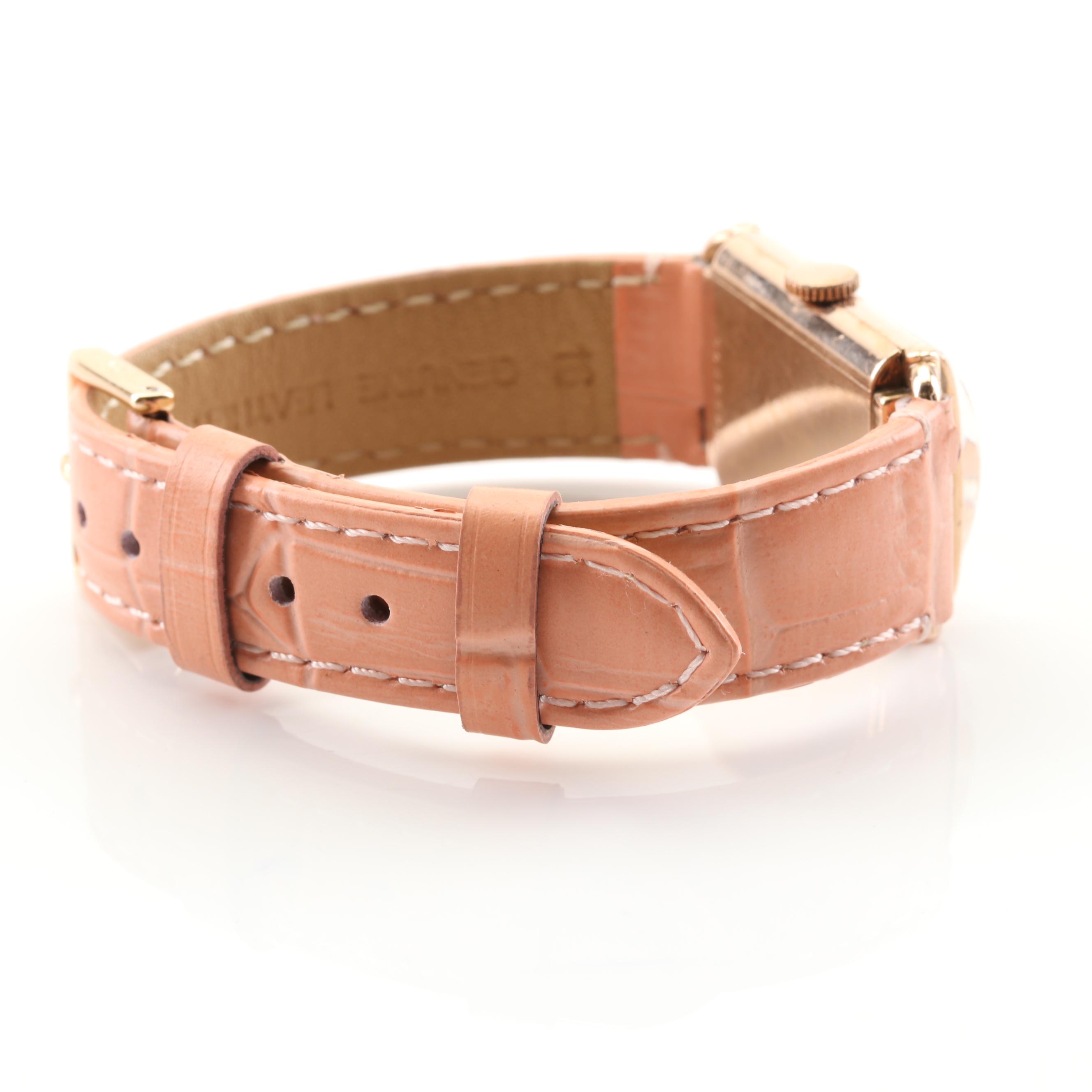 Bulova Rose Tone Watch